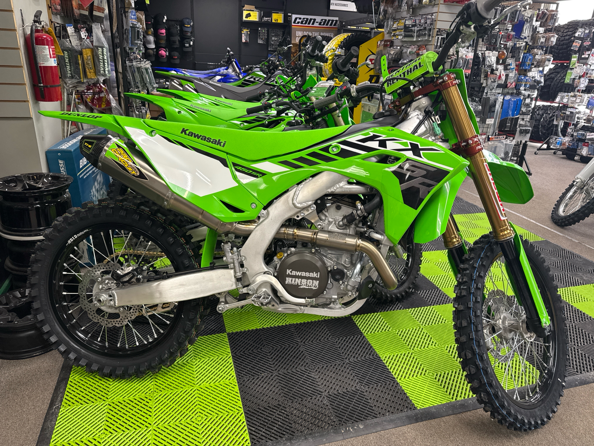 Monster Energy Kawasaki Dirt Kx450 Dirt Bike New 2025 Kawasaki KX