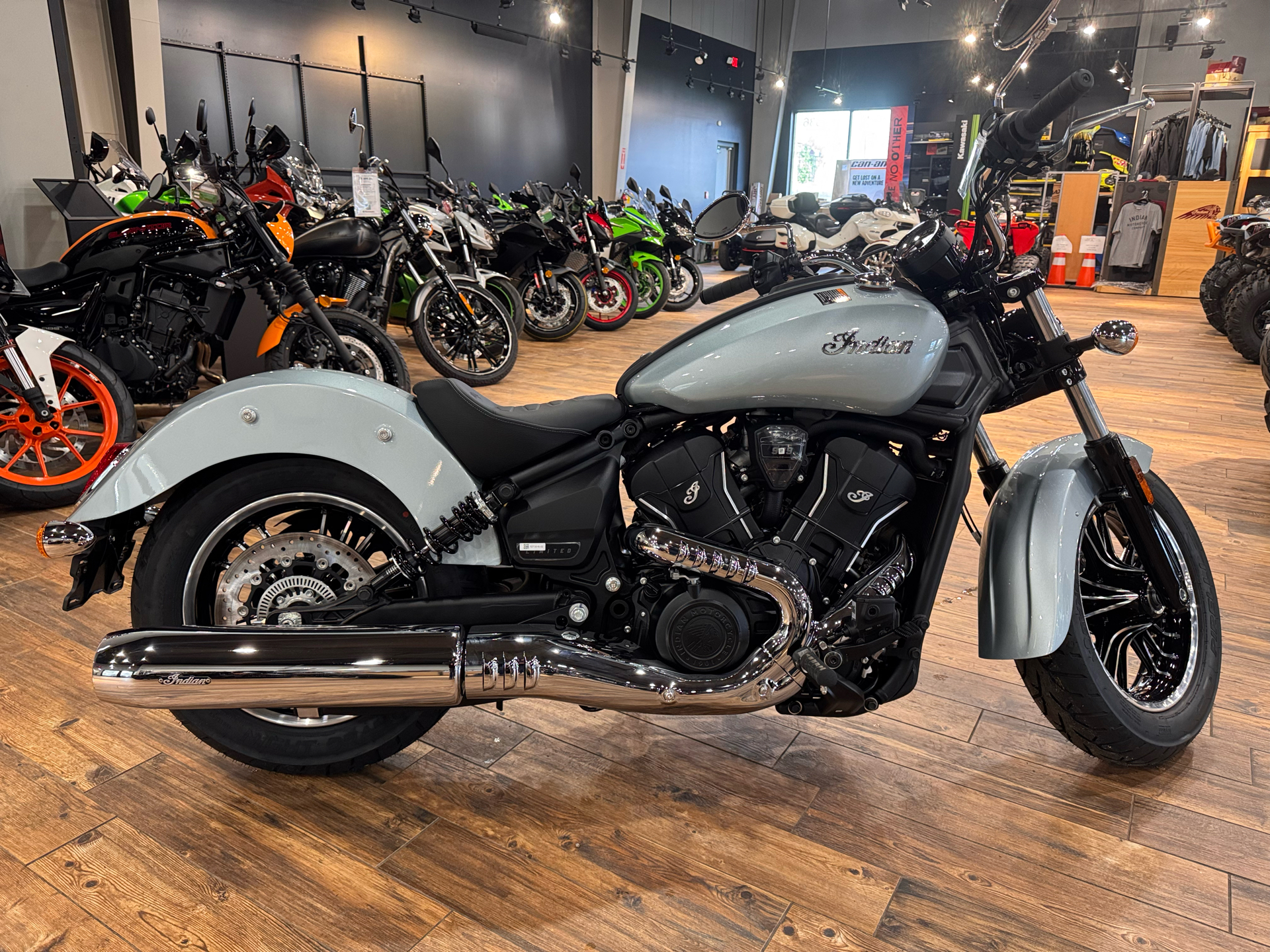 New 2025 Indian Motorcycle Scout® Sixty Classic Limited, Mineral