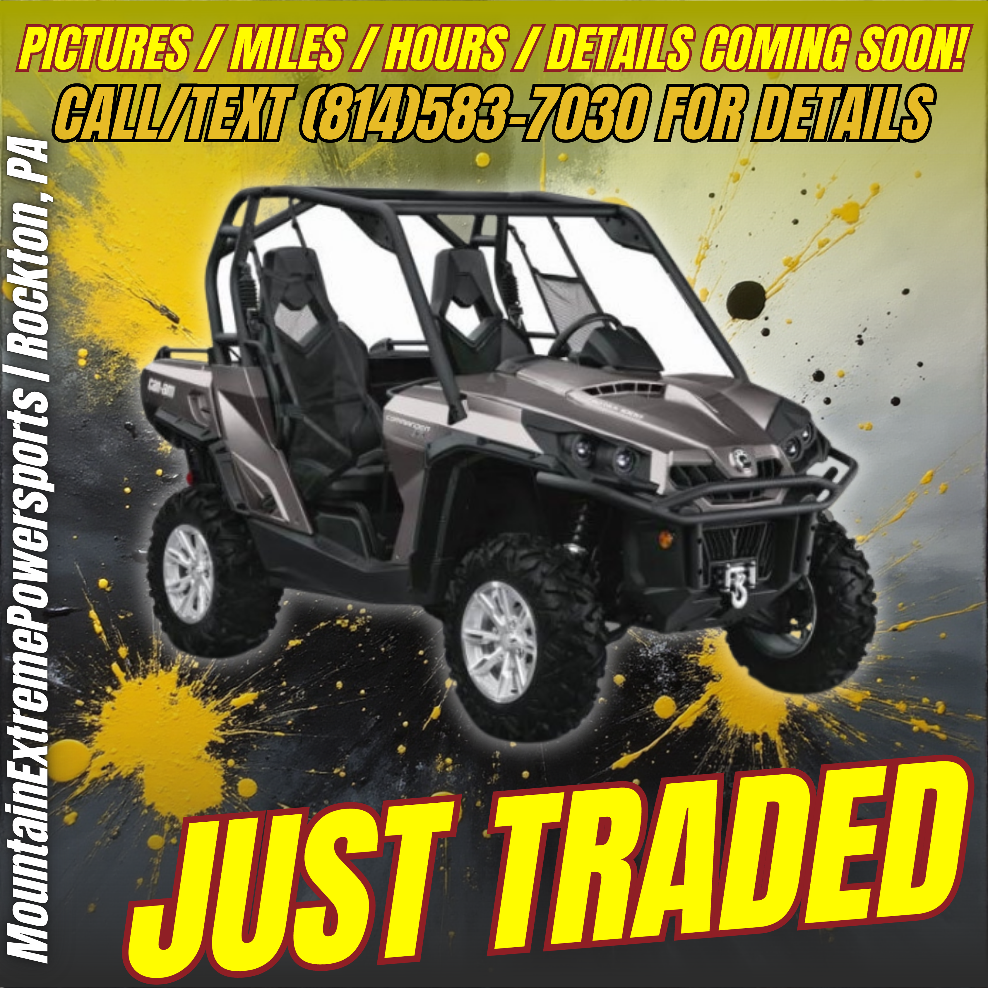 2012 Commander 1000 XT