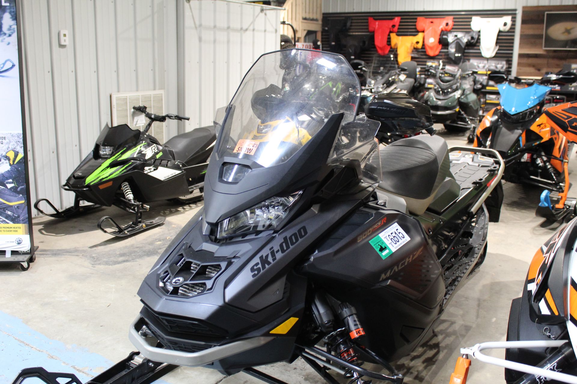 Used 2022 Ski-Doo Mach Z 900 ACE Turbo R ES w/ Smart-Shox, RipSaw