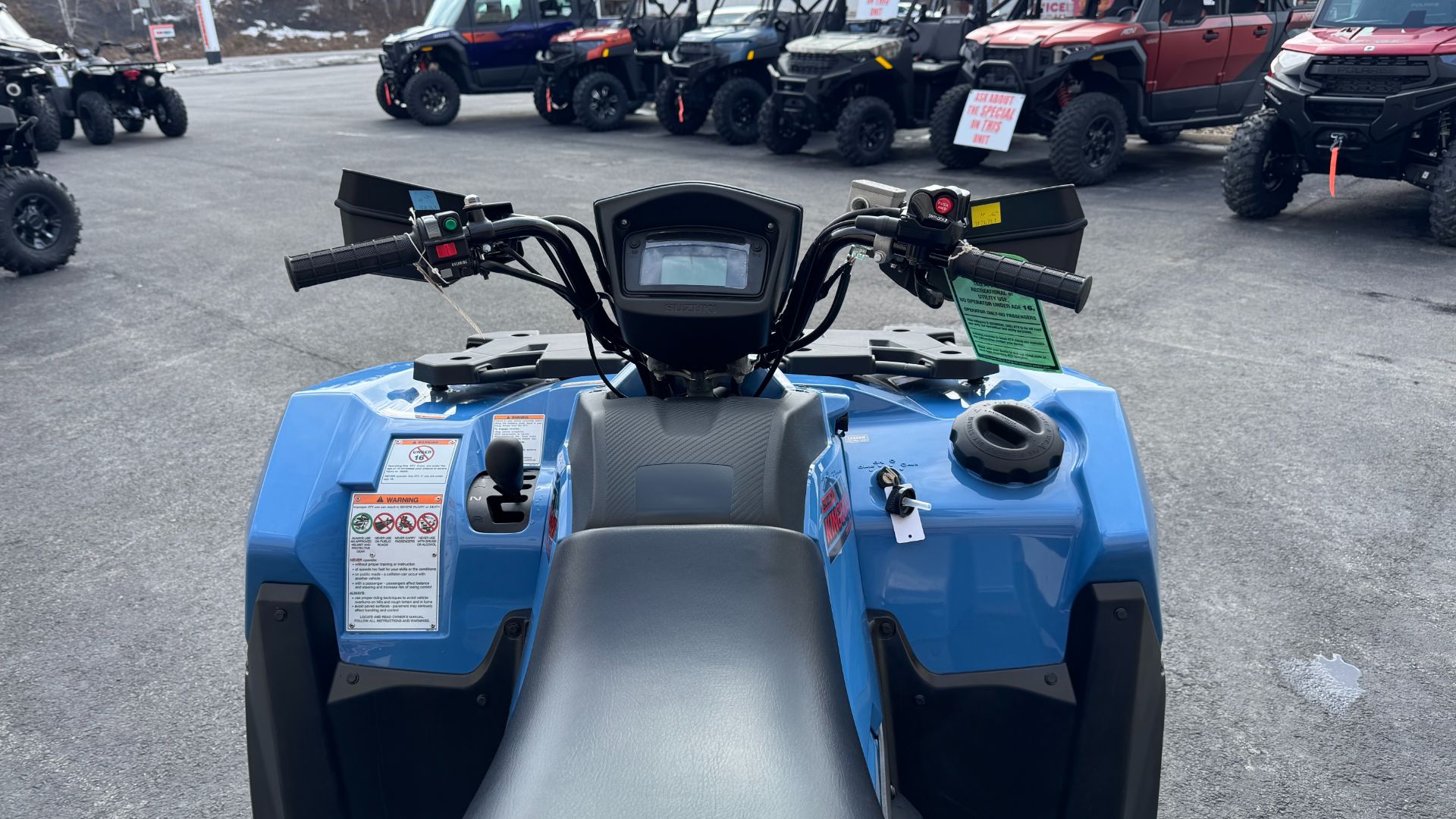 2025 Suzuki KingQuad 500AXi Power Steering SE 7