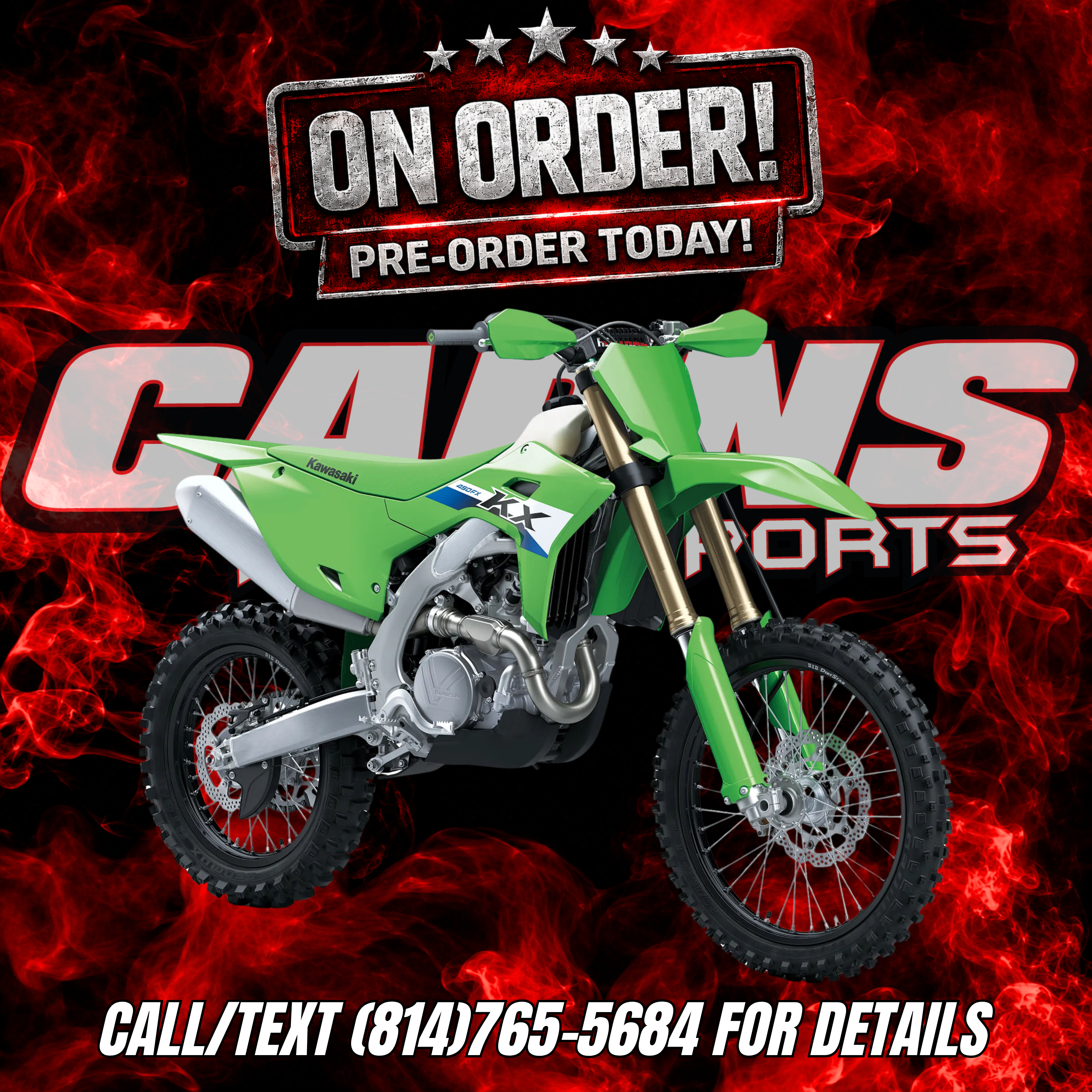 2027 Kawasaki KX450FX for sale 1299658
