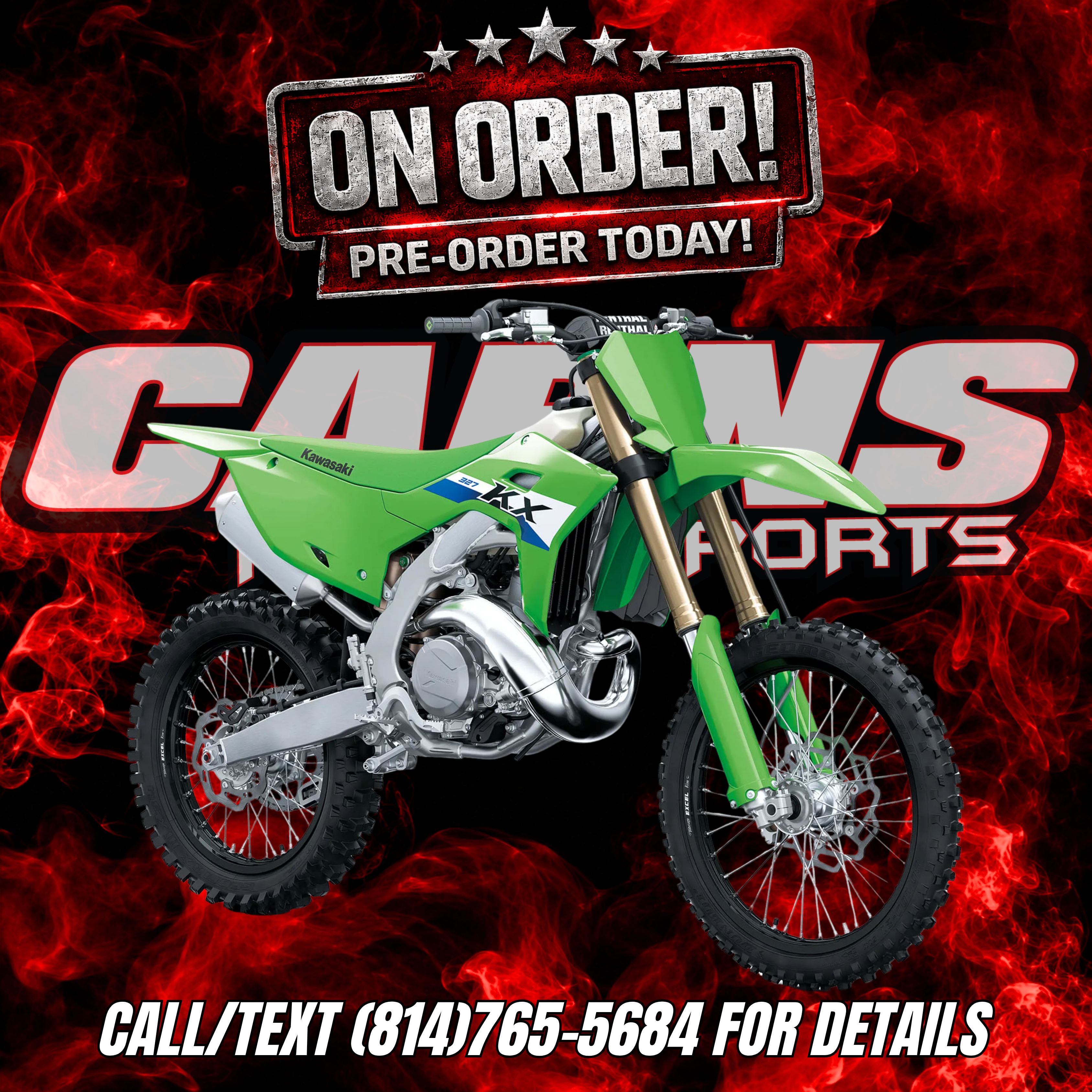 New 2027 Kawasaki KX™327, Clearfield PA | Specs, Price, Photos