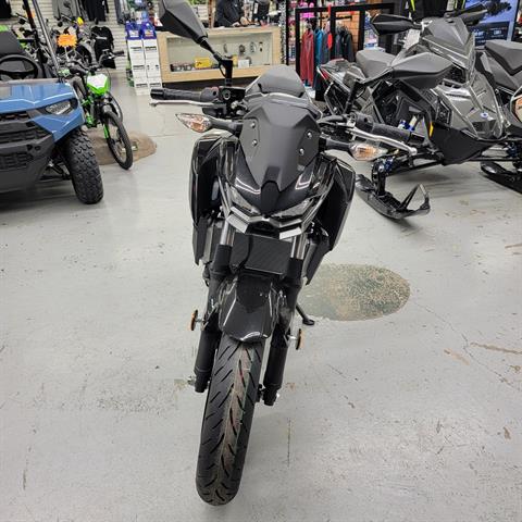 New 2025 Kawasaki Z500 ABS Metallic Spark Black / Metallic