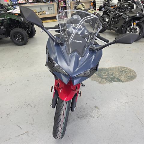 New 2026 Kawasaki Ninja® 500 SE ABS Metallic Matte Twilight Blue