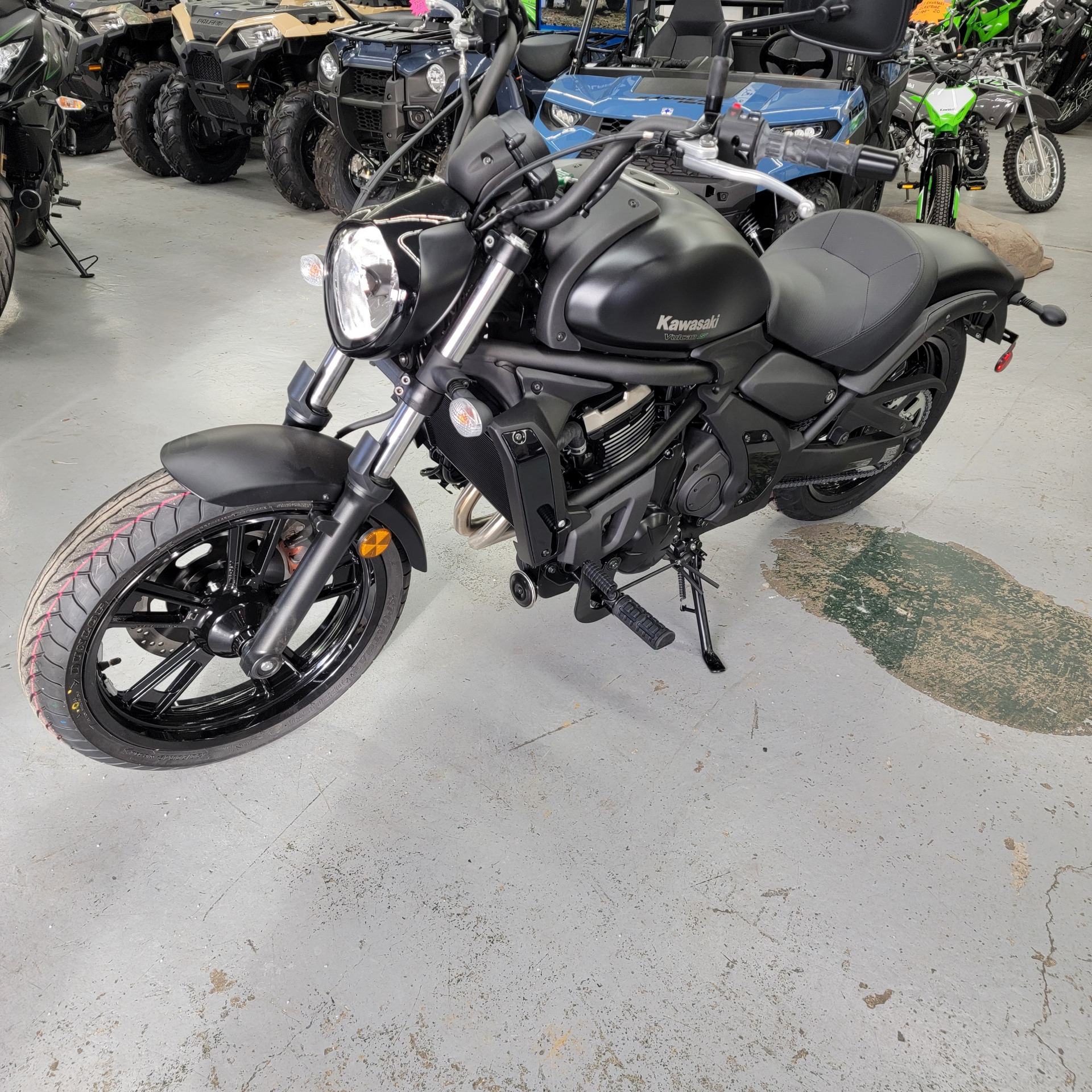 New 2025 Kawasaki Vulcan S Metallic Flat Spark Black