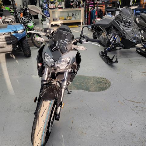 New 2025 Kawasaki Z650 Metallic Matte Dark Gray / Metallic Spark