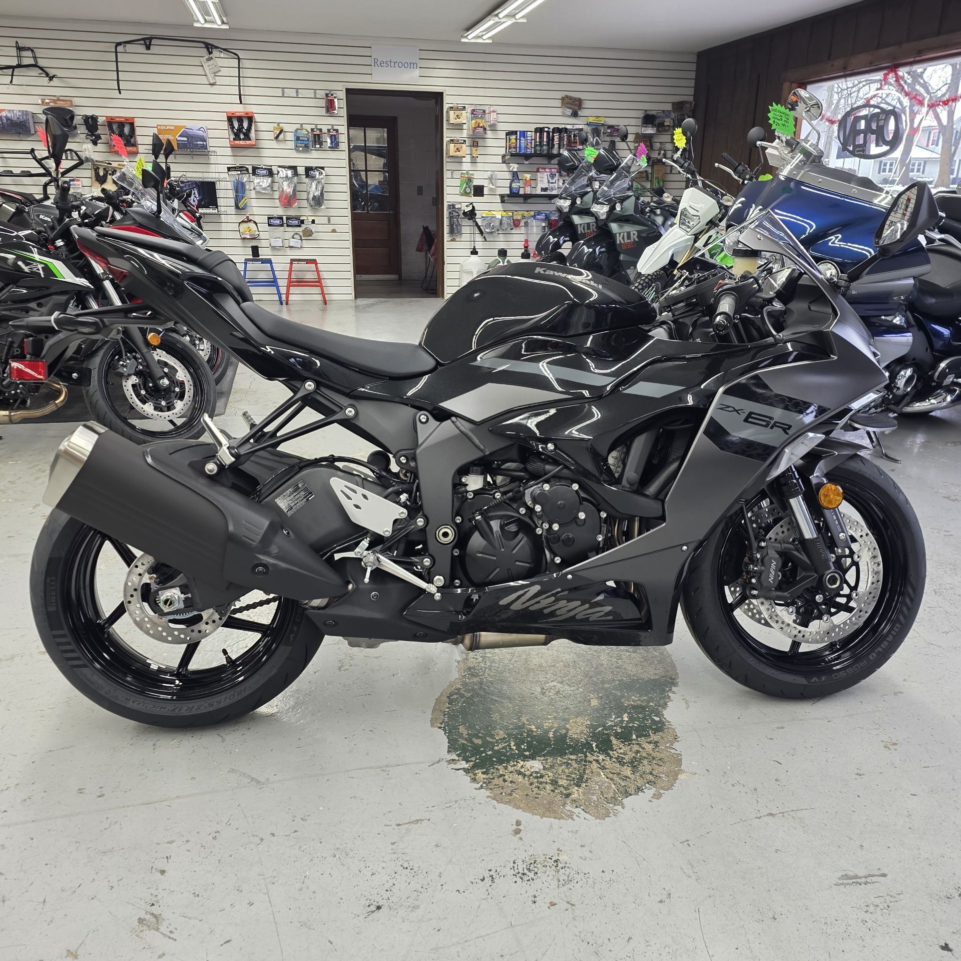 New 2026 Kawasaki NINJA ZX-6R ABS Metallic Matte Graphenesteel