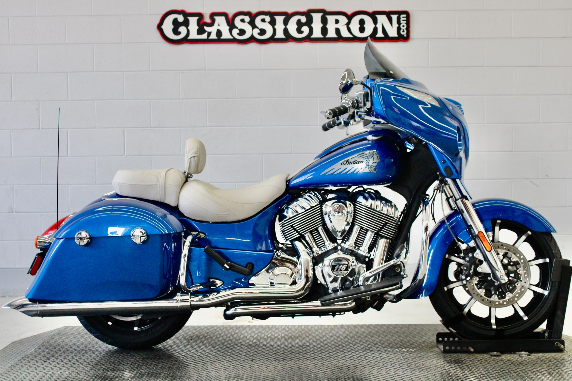 Used 2018 Indian Motorcycle Chieftain® Limited ABS Brilliant Blue