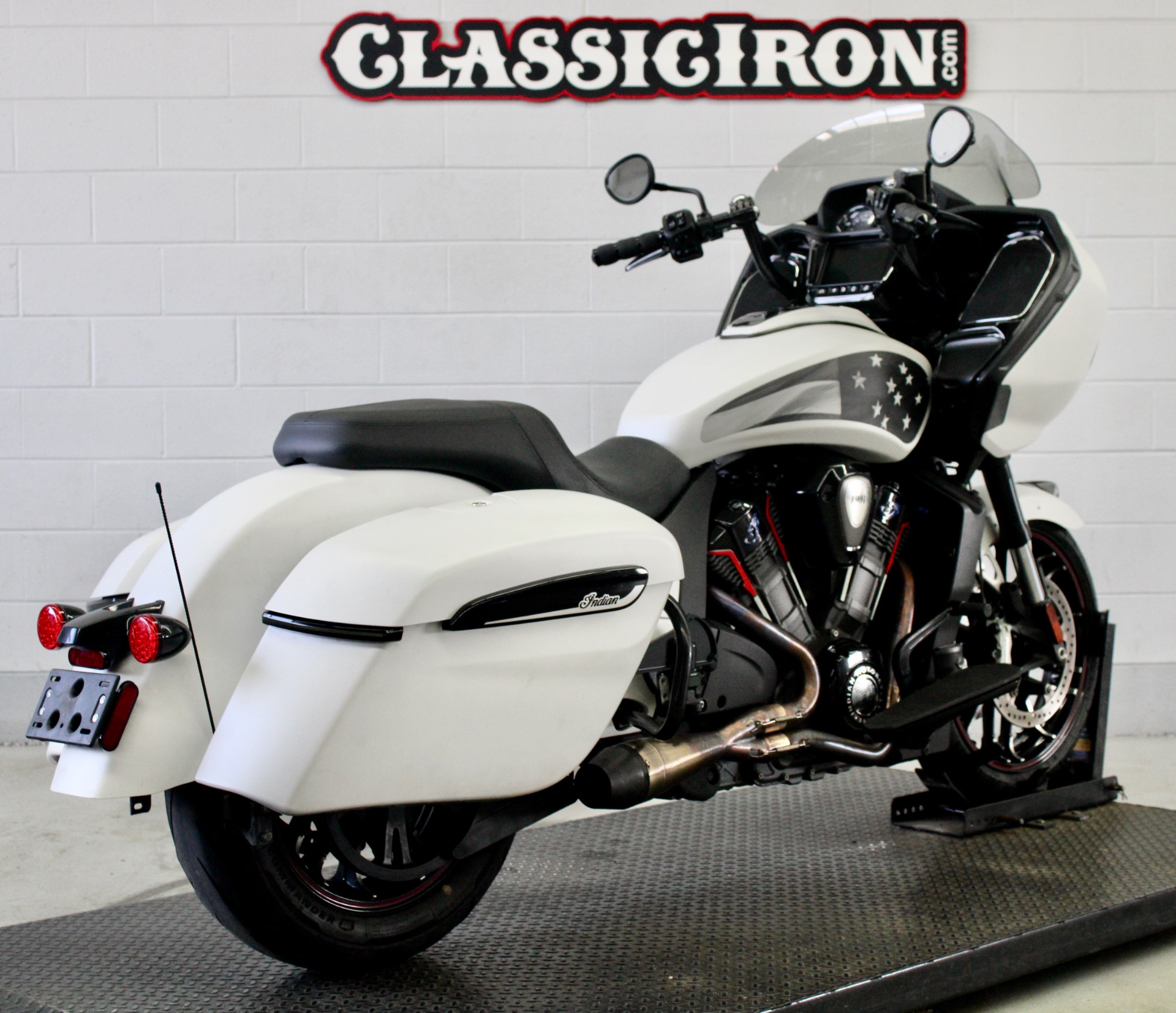 Used 2021 Indian Motorcycle Challenger® Dark Horse® White Smoke