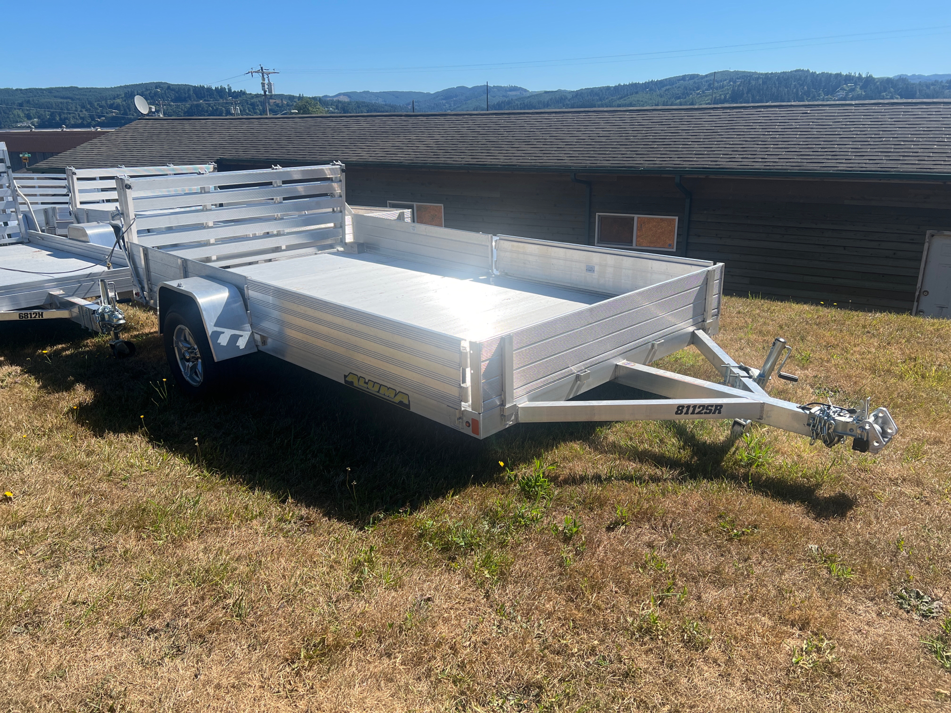 2024 ALUMA 8112 SINGLE AXLE RAMP BI-FOLD in North Bend, Oregon