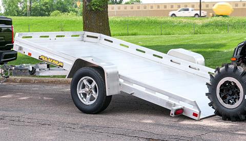 2025 ALUMA Single Axle Tilt Utility Trailers in North Bend, Oregon