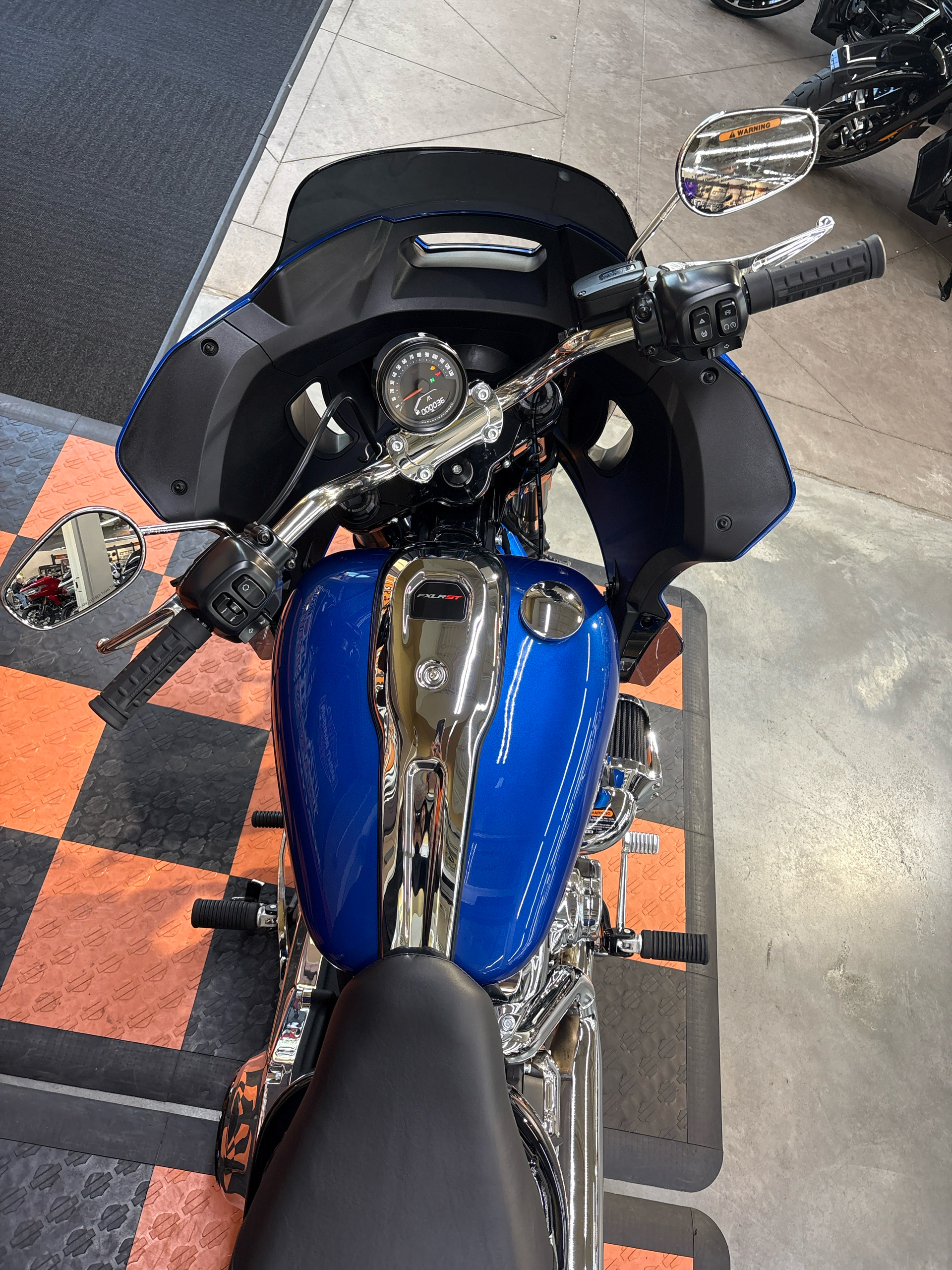 00s HARLEY DAVIDSON ブルー サンダー ライトニング　牛 00s HARLEY DAVIDSON ブルー サンダー ライトニング 牛 New 2025