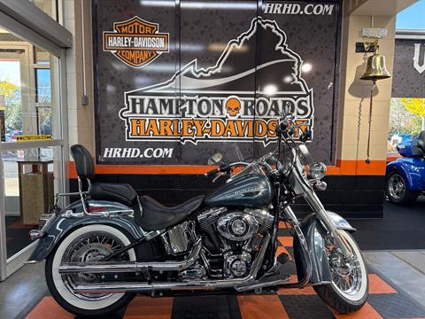 Used 2015 Harley Davidson Softail Deluxe Motorcycle Specs Price Photos Yorktown VA Dealer Black Magic 015224