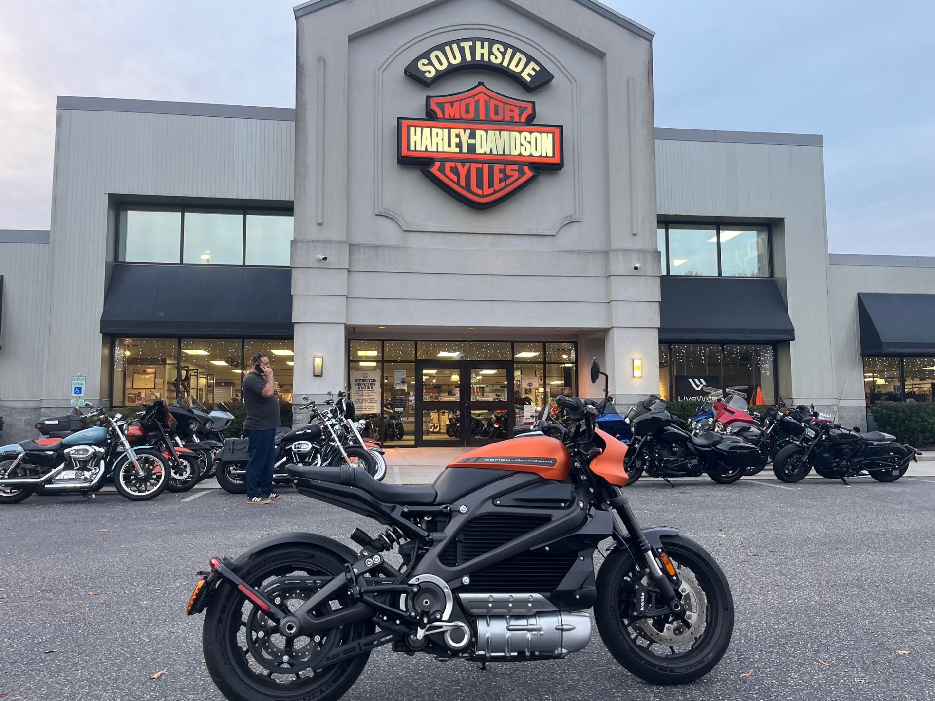 Used 2020 Harley-Davidson Livewire™ Orange Fuse Motorcycles in