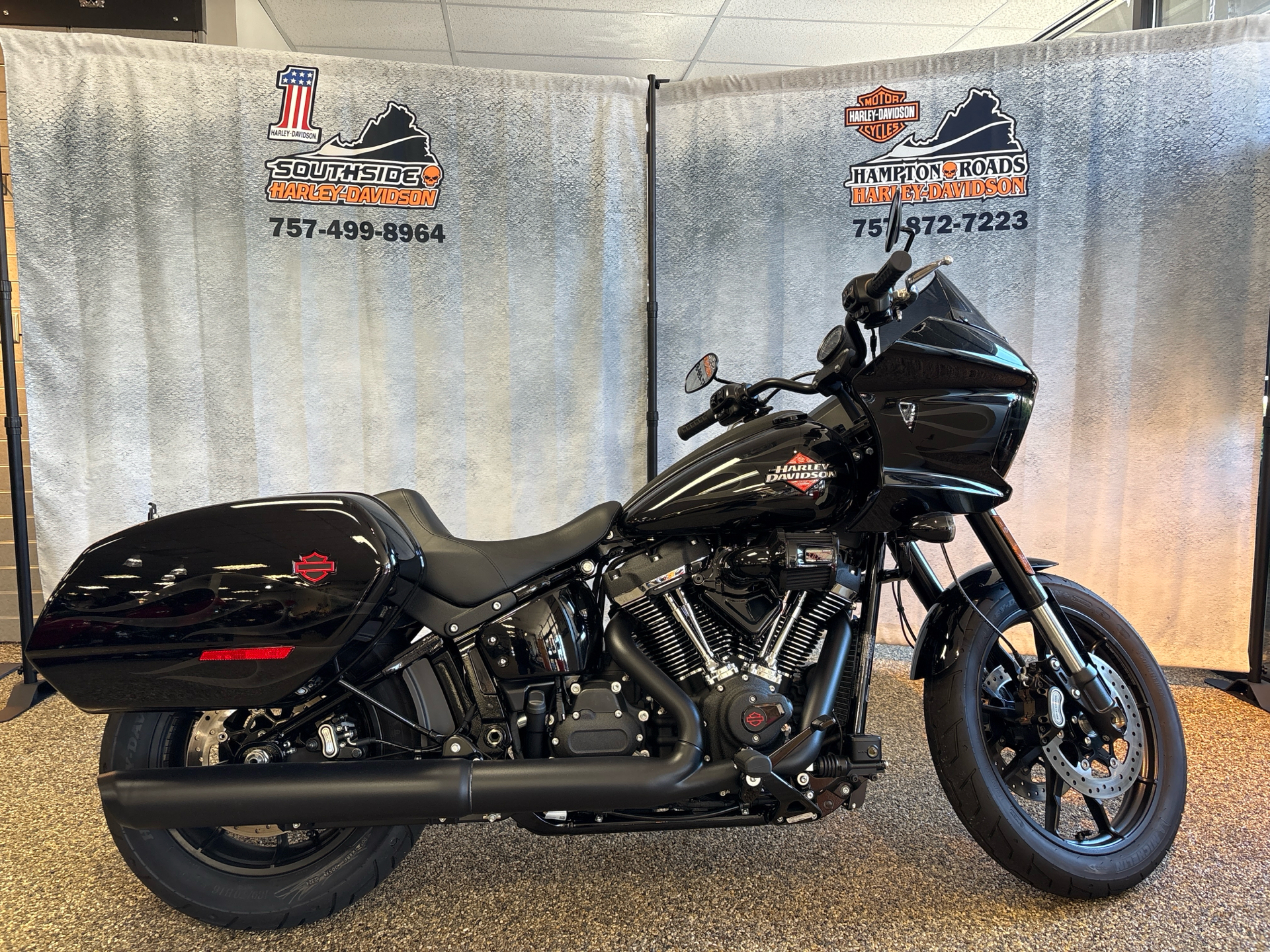 New 2025 Harley-Davidson Low Rider® ST Midnight Firestorm (Black