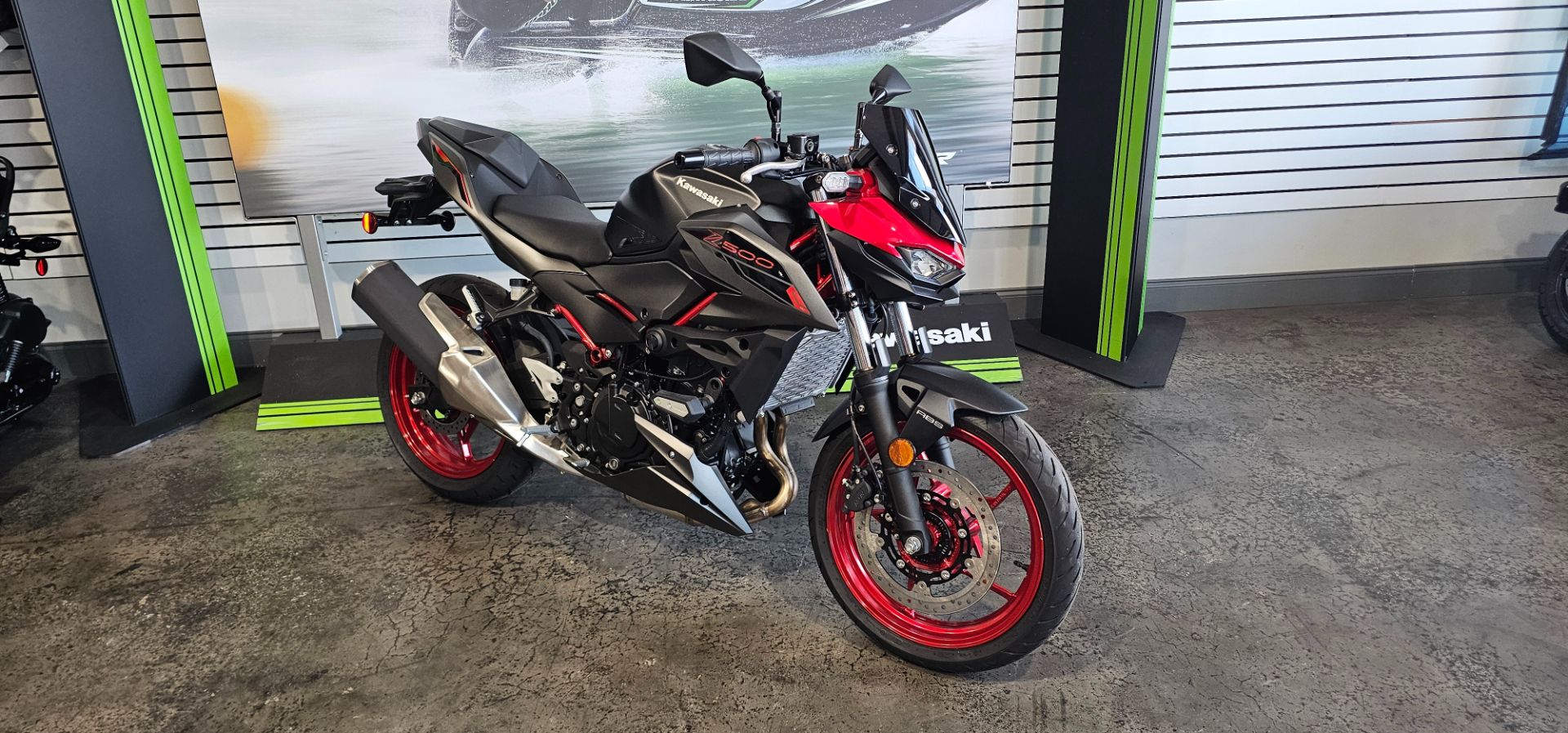 New 2024 Kawasaki Z500 SE ABS Motorcycles in Fort Pierce, FL