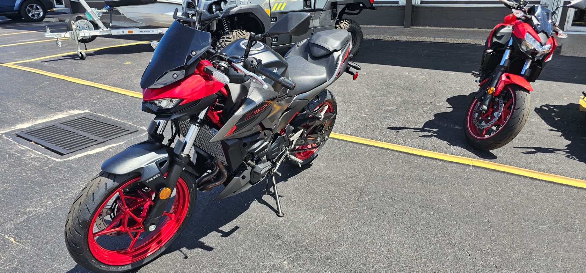 2024 Kawasaki Z500 SE ABS in Fort Pierce, Florida - Photo 3