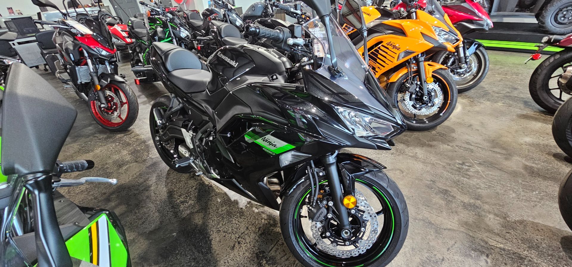 New 2025 Kawasaki Ninja 650 Motorcycles in Fort Pierce, FL