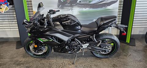 New 2025 Kawasaki Ninja 650 Motorcycles in Fort Pierce, FL Stock