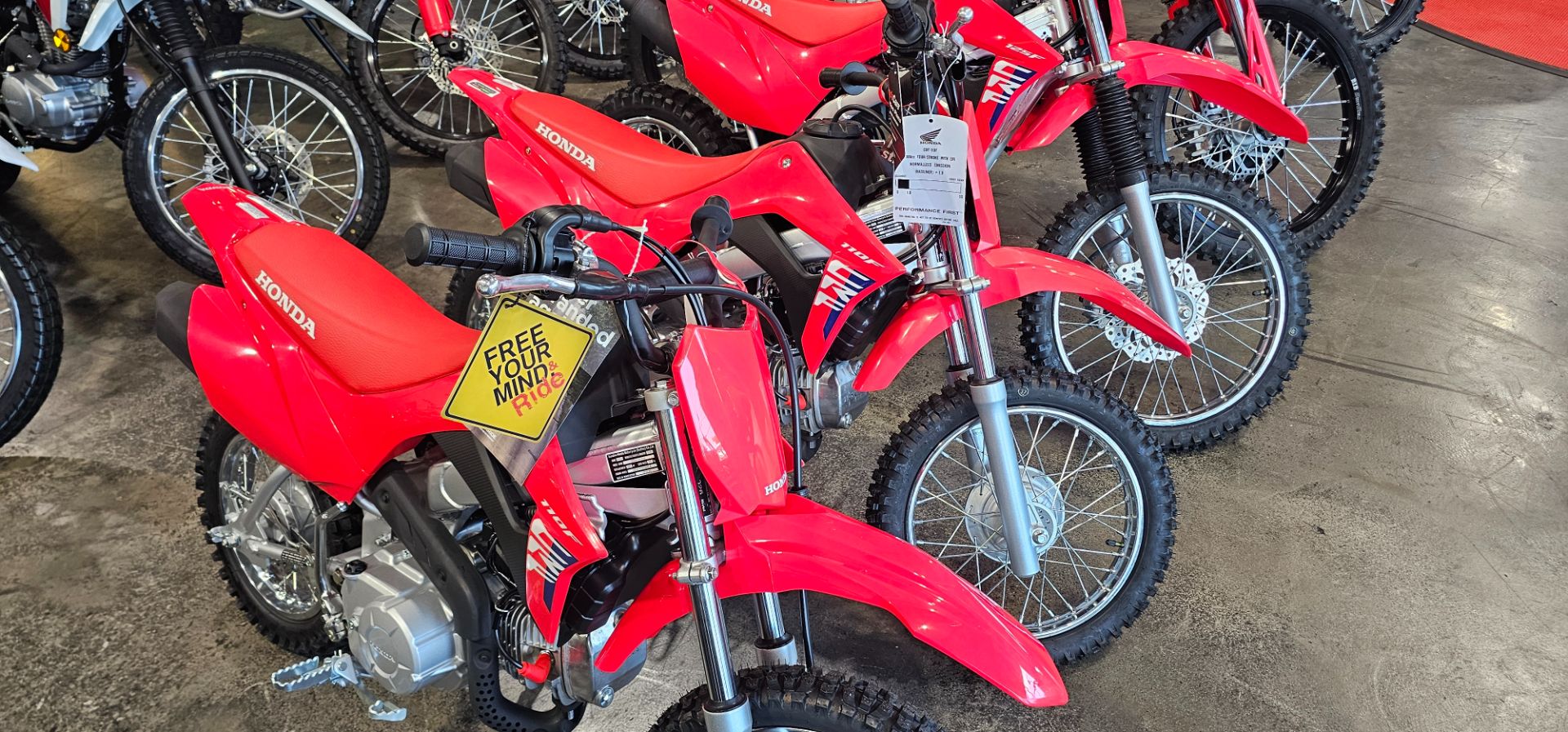 2026 Honda CRF110F 1
