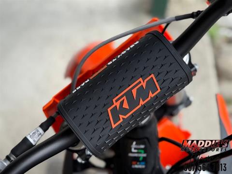 thumbnail image 2 of KTM Orange & Black Motocross Rubber Handlebar Grips For SX, SXF, EXC Motorcycles 2 of 4