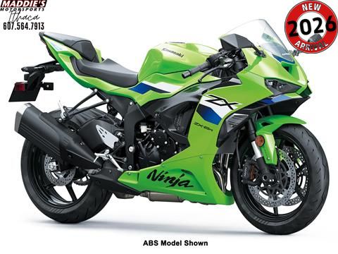 New 2026 Kawasaki Ninja ZX-6R, Newfield NY | Specs, Price, Photos