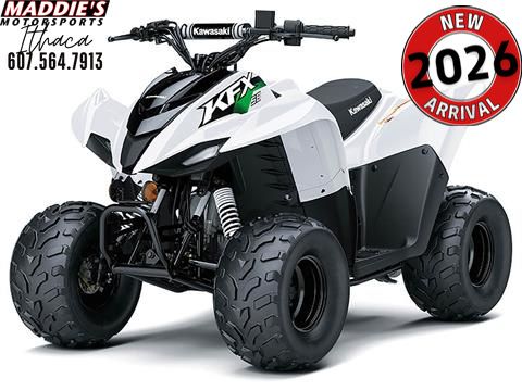 New 2026 Kawasaki KFX 50, Newfield NY | Specs, Price, Photos
