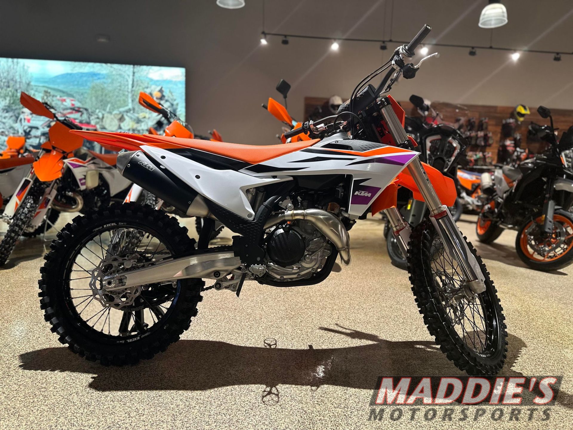 New 2024 KTM 450 SX-F | Motorcycles in Spencerport NY | KT41809 Orange