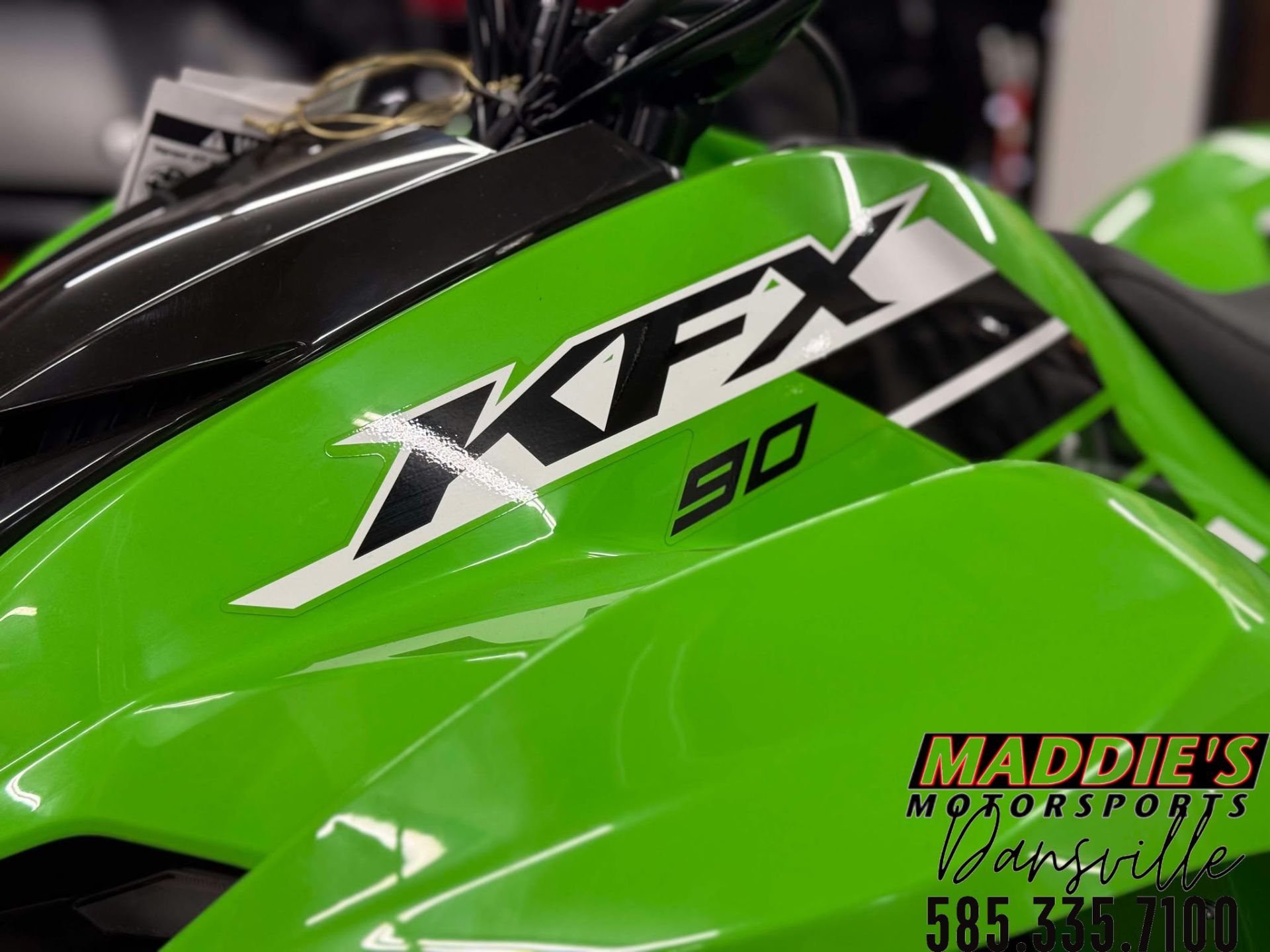 【期間限定価格】WCW ライズ&フォール 2025 Kawasaki KFX 90 ATVs Brilliant Ohio KSF90BSFNL