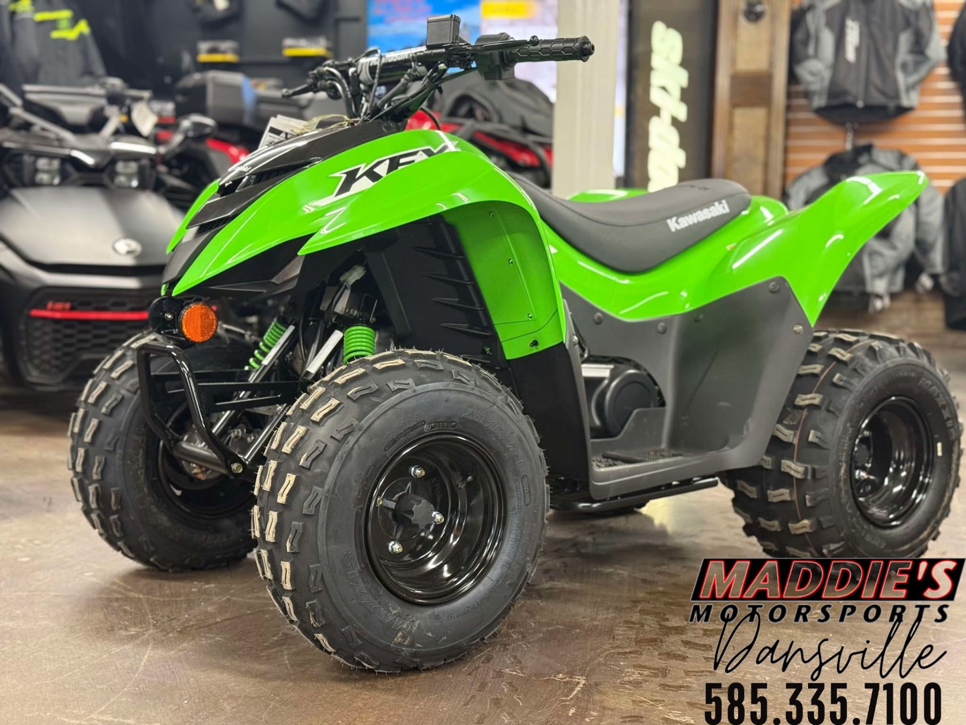 New 2025 Kawasaki KFX 90 | ATVs in Dansville NY | KW70819
