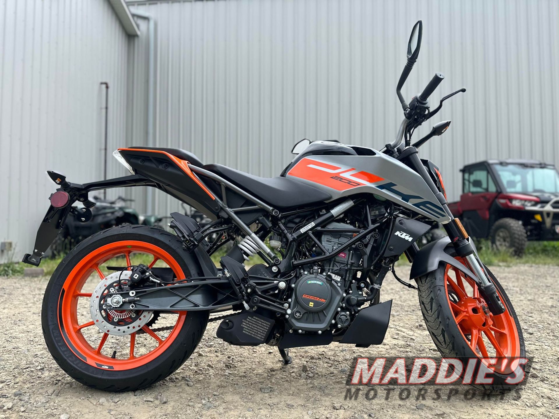New 2023 KTM 200 Duke | Motorcycles in Dansville NY | KT17791 Gray