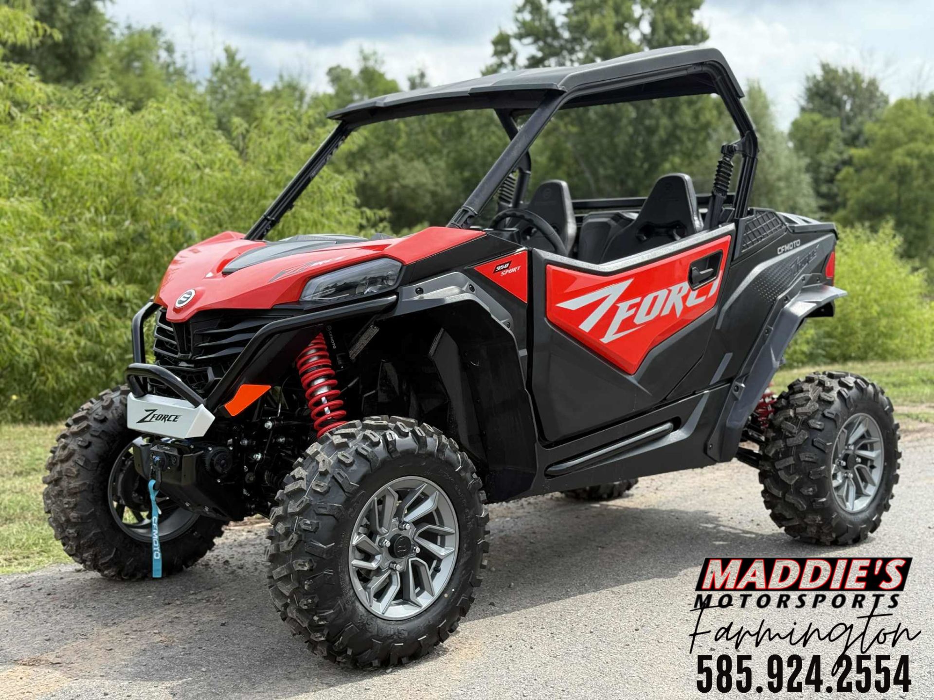 New 2025 CFMOTO ZForce 950 Sport Magma Red | Utility Vehicles in