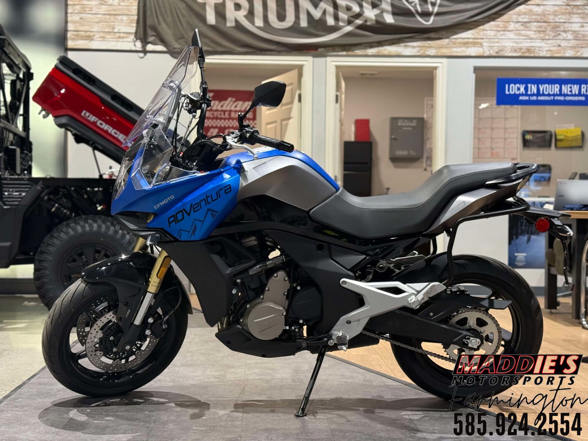 New 2022 CFMOTO 650 Adventura Motorcycles in Dansville NY