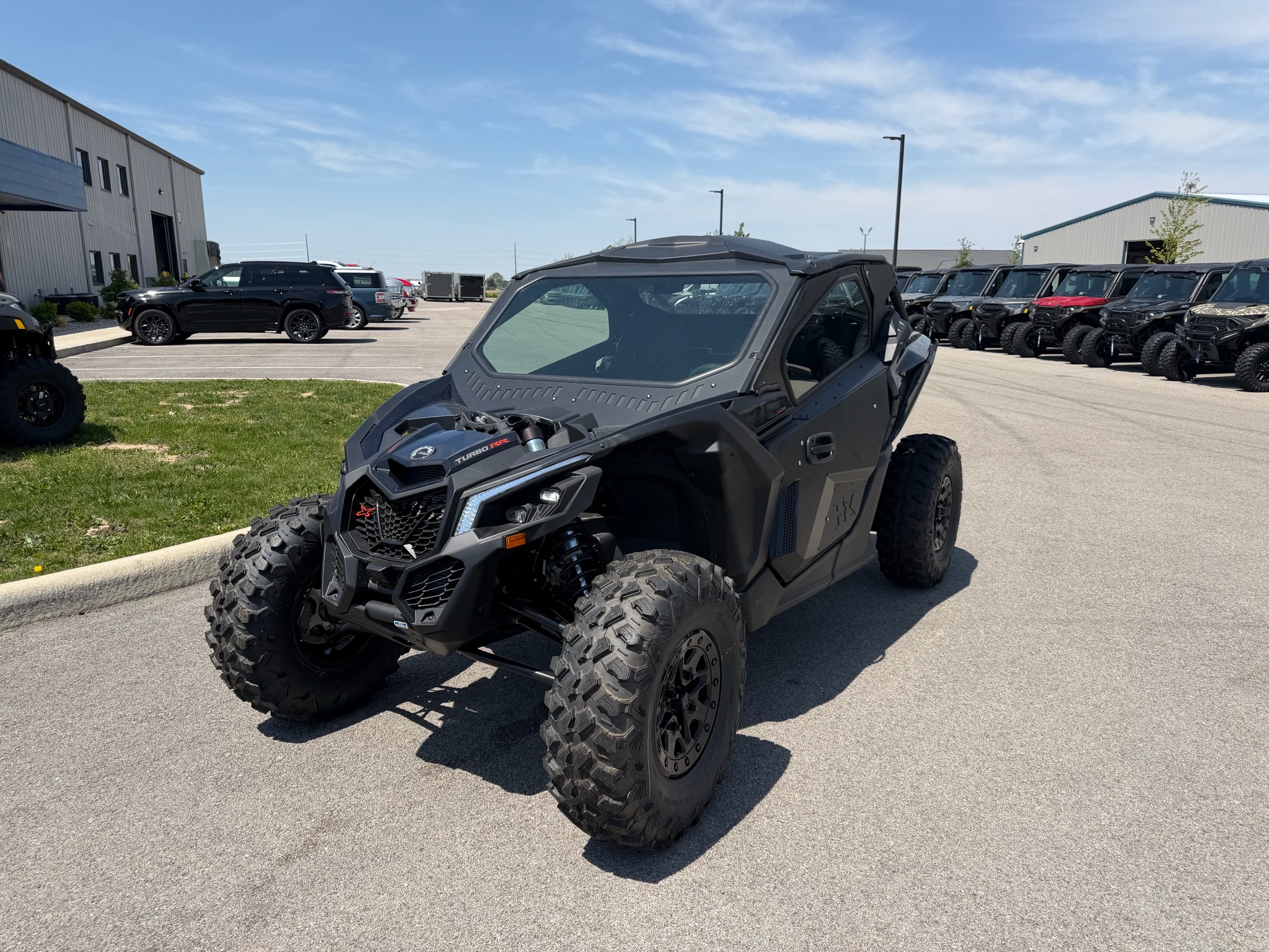 2026 Can-Am Maverick X3 X DS TURBO RR with 7.6 in. digital display with keypad