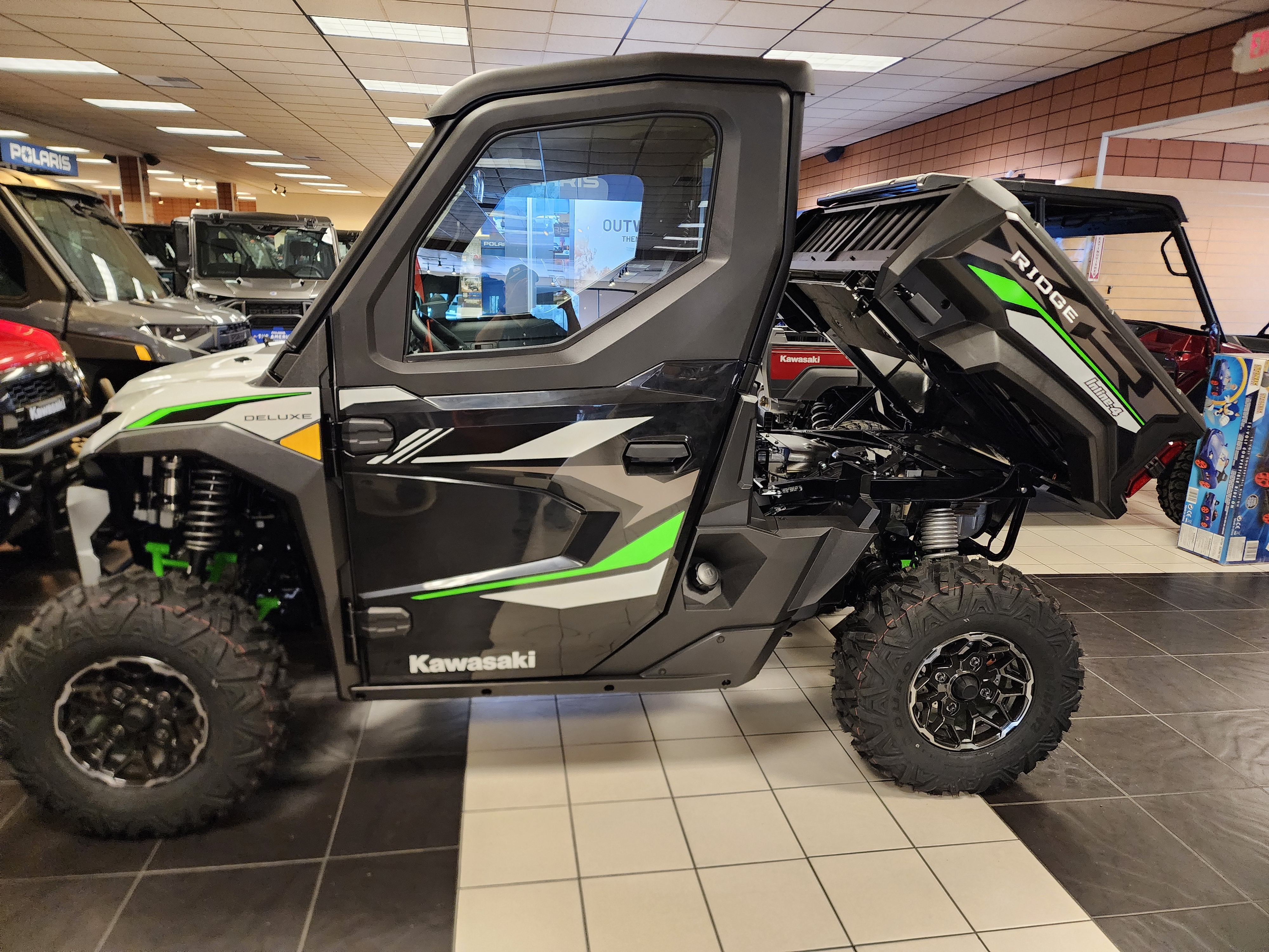 【定価¥154,000】Legacy HavnaBrownQ-Discrete New 2025 Kawasaki RIDGE XR Deluxe HVAC - Specs, Price, Photos