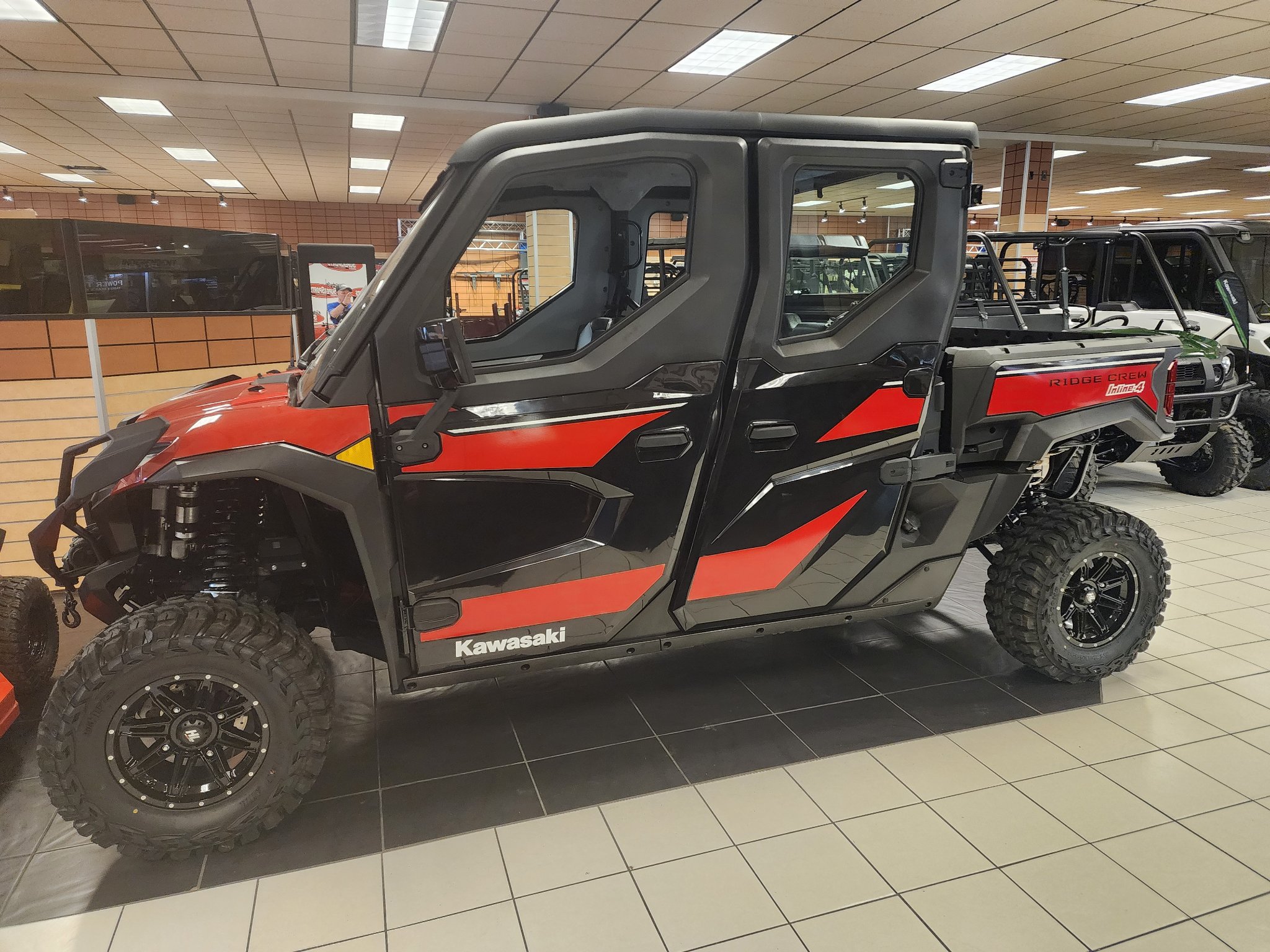 New 2025 Kawasaki RIDGE® CREW HVAC - Specs, Price, Photos