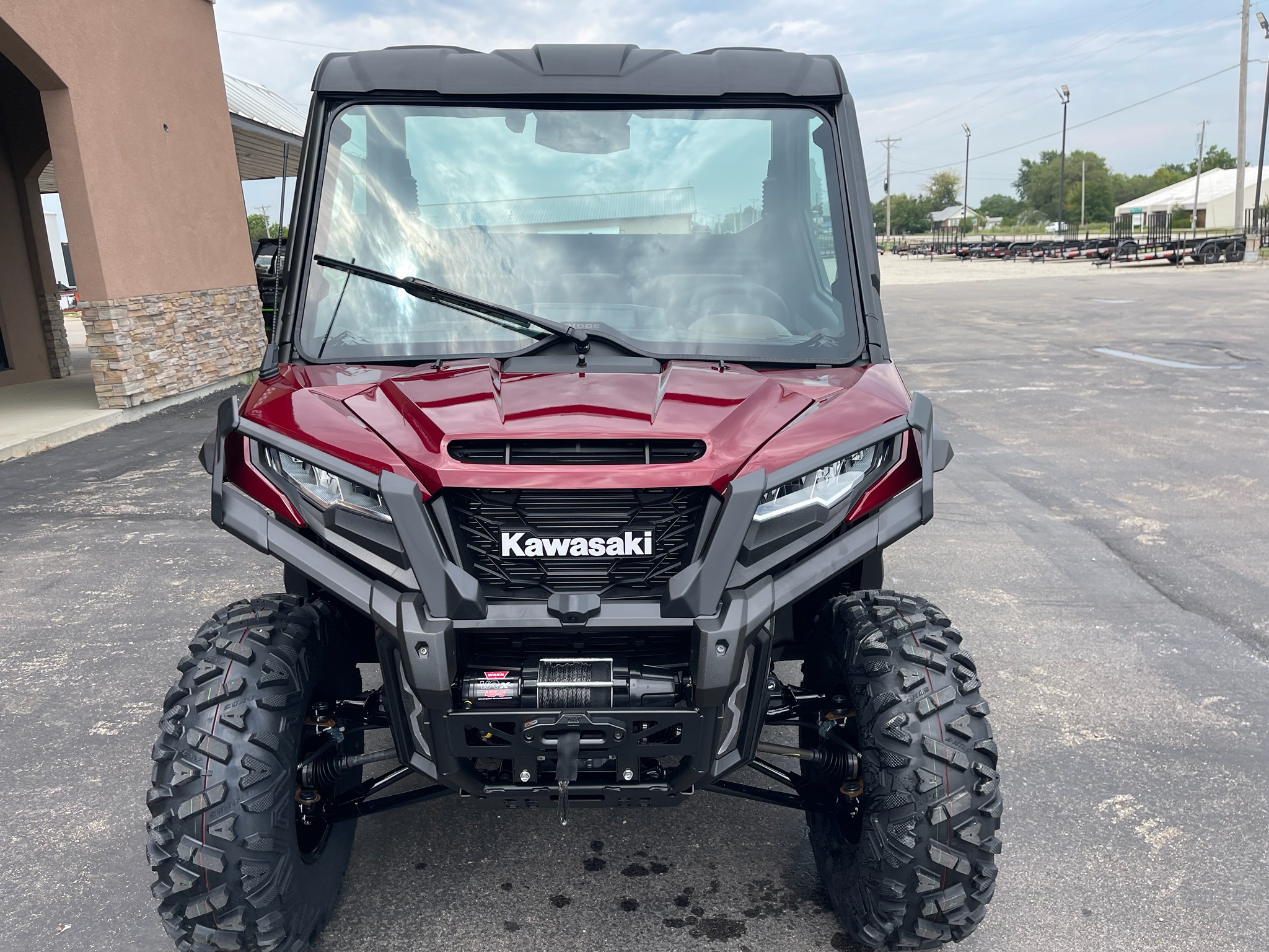 2026 Kawasaki RIDGE® Platinum Ranch Edition HVAC 1