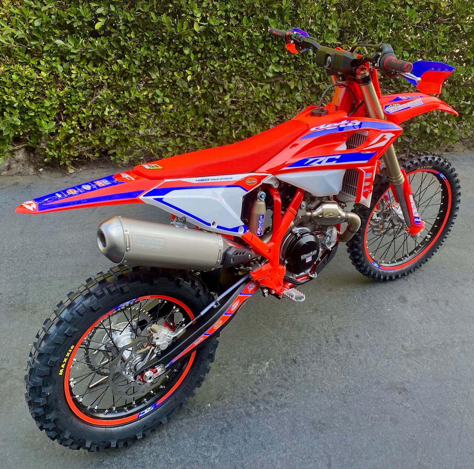 New 2025 Beta 450 RC, San Diego CA Specs, Price, Photos Red