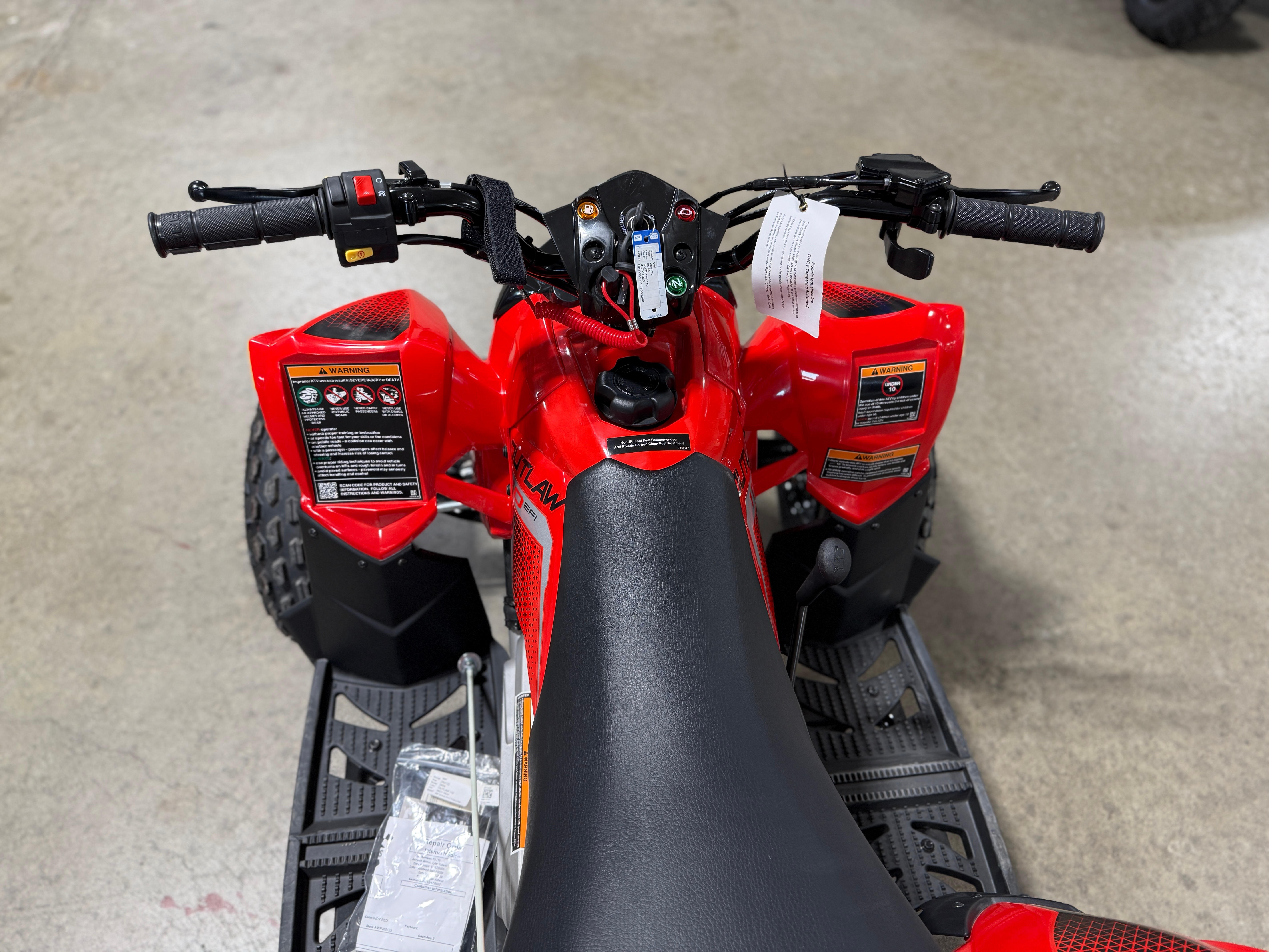 2027 Polaris Outlaw 110 EFI 7