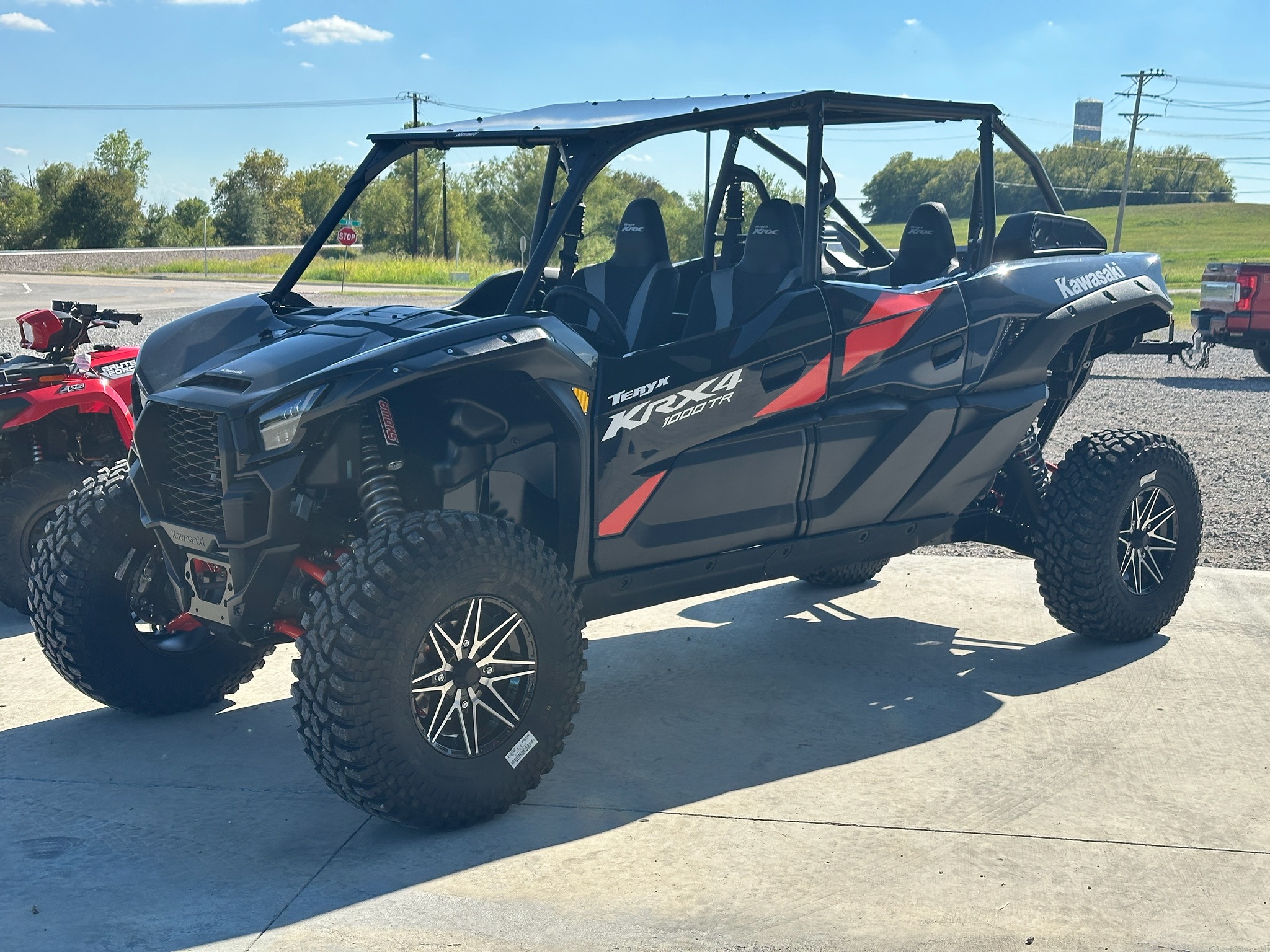 2027 Grayish Blue / Super Black Kawasaki TERYX® KRX4™ 1000 TR in