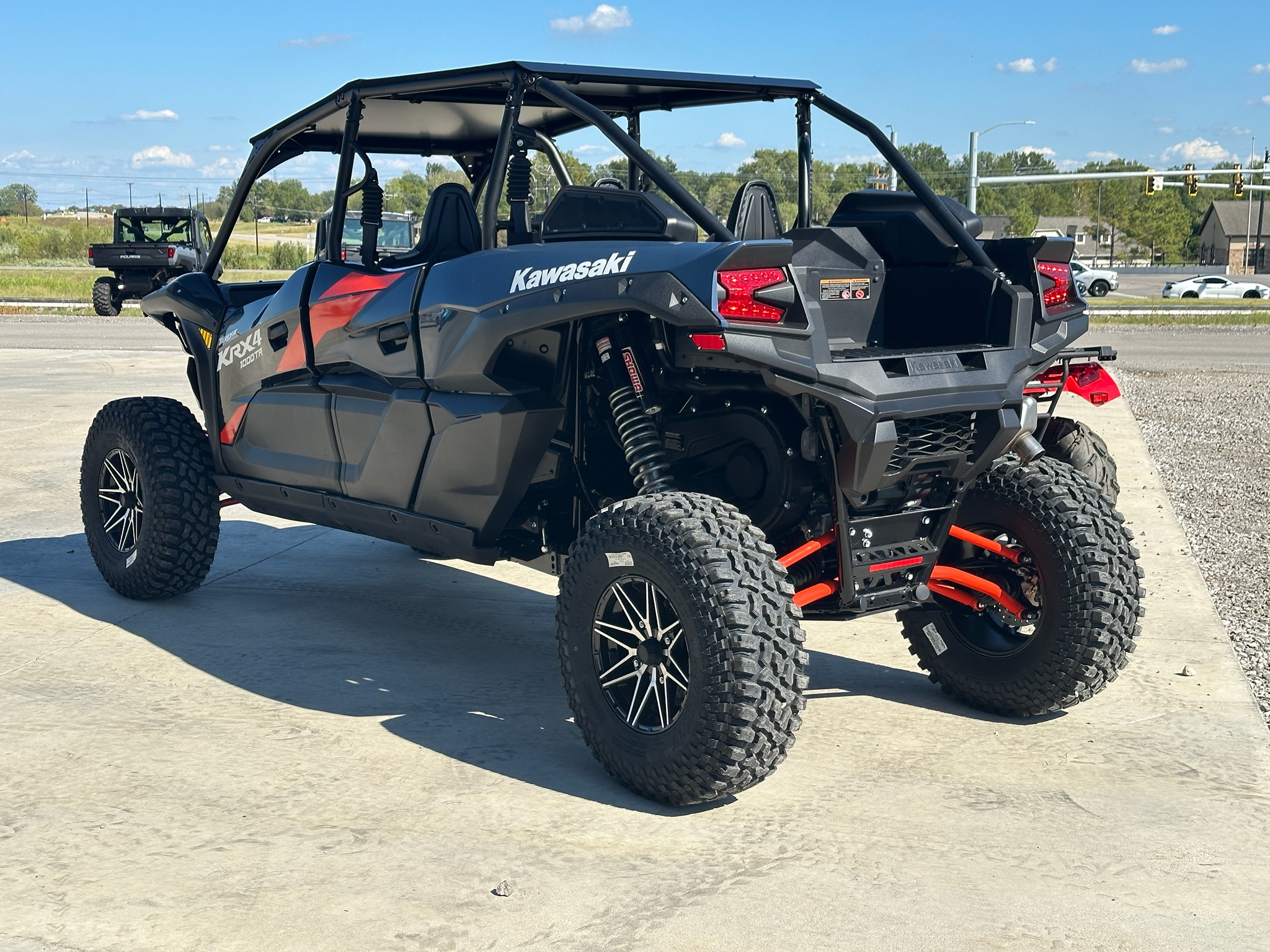 Redline Aurora グレー K18 2027 Grayish Blue / Super Black Kawasaki TERYX® KRX4™ 1000 TR in