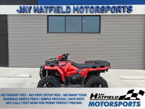 2026 Sunset Red Polaris Sportsman 570 Trail in Claremore, OK | New