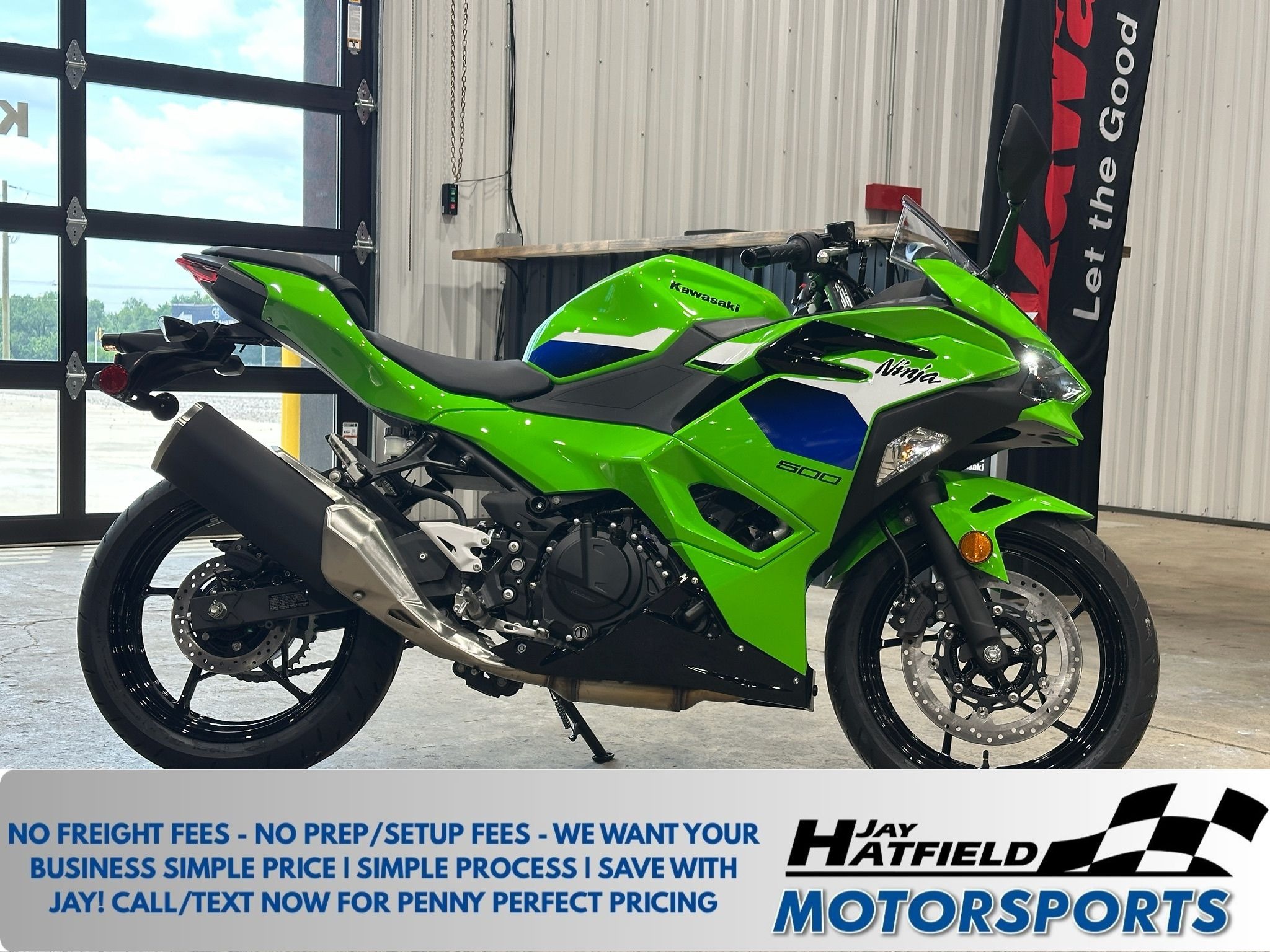 2026 Lime Green Kawasaki Ninja® 500 in Claremore, OK | New