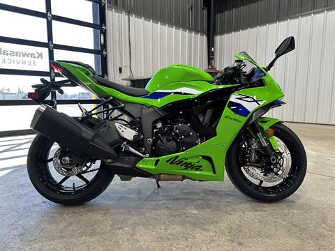 2026 Lime Green Kawasaki Ninja® ZX™-6R in Claremore, OK | New