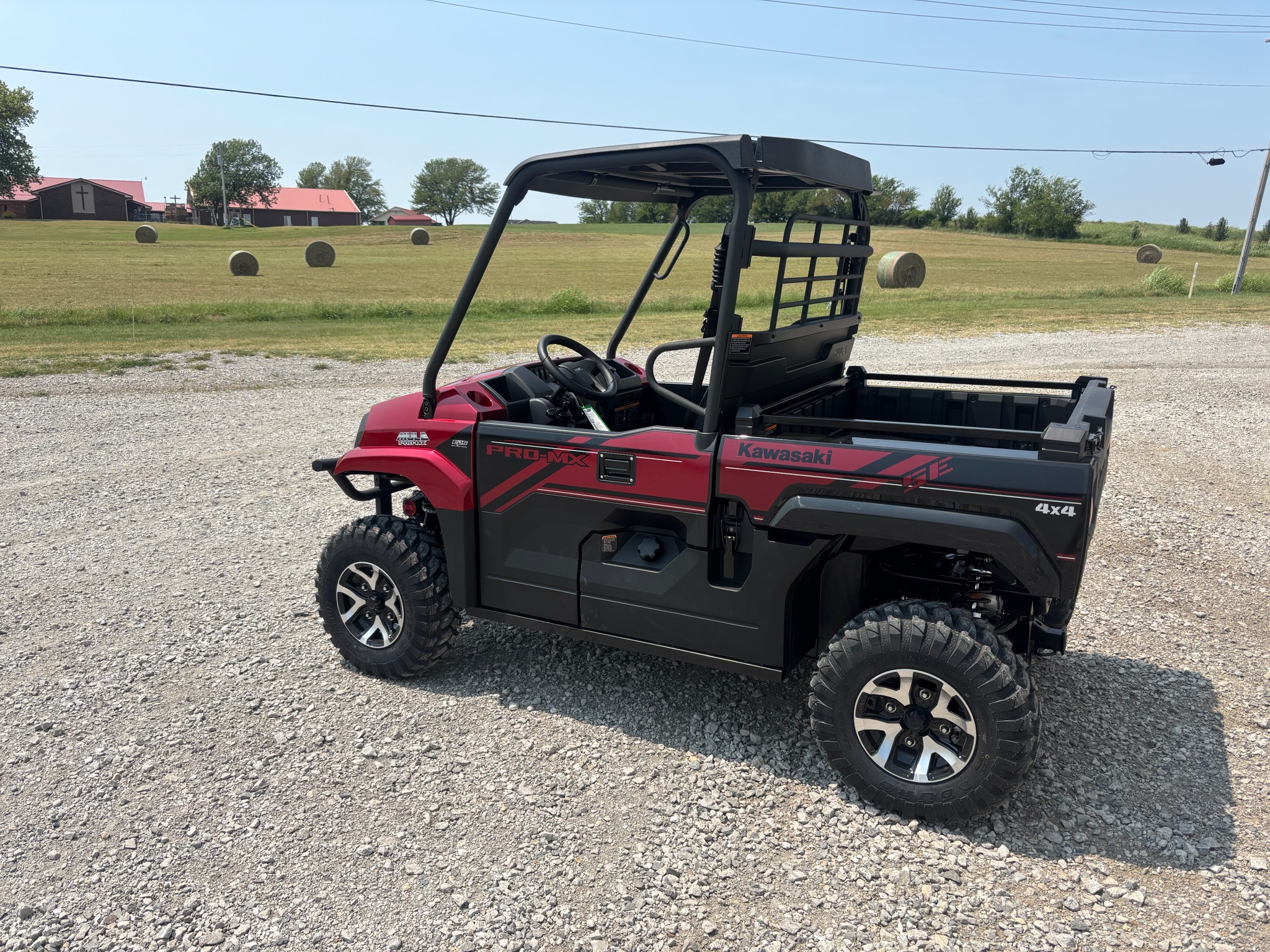 2027 Metallic Dark Red Kawasaki MULE PRO-MX™ SE in Claremore, OK