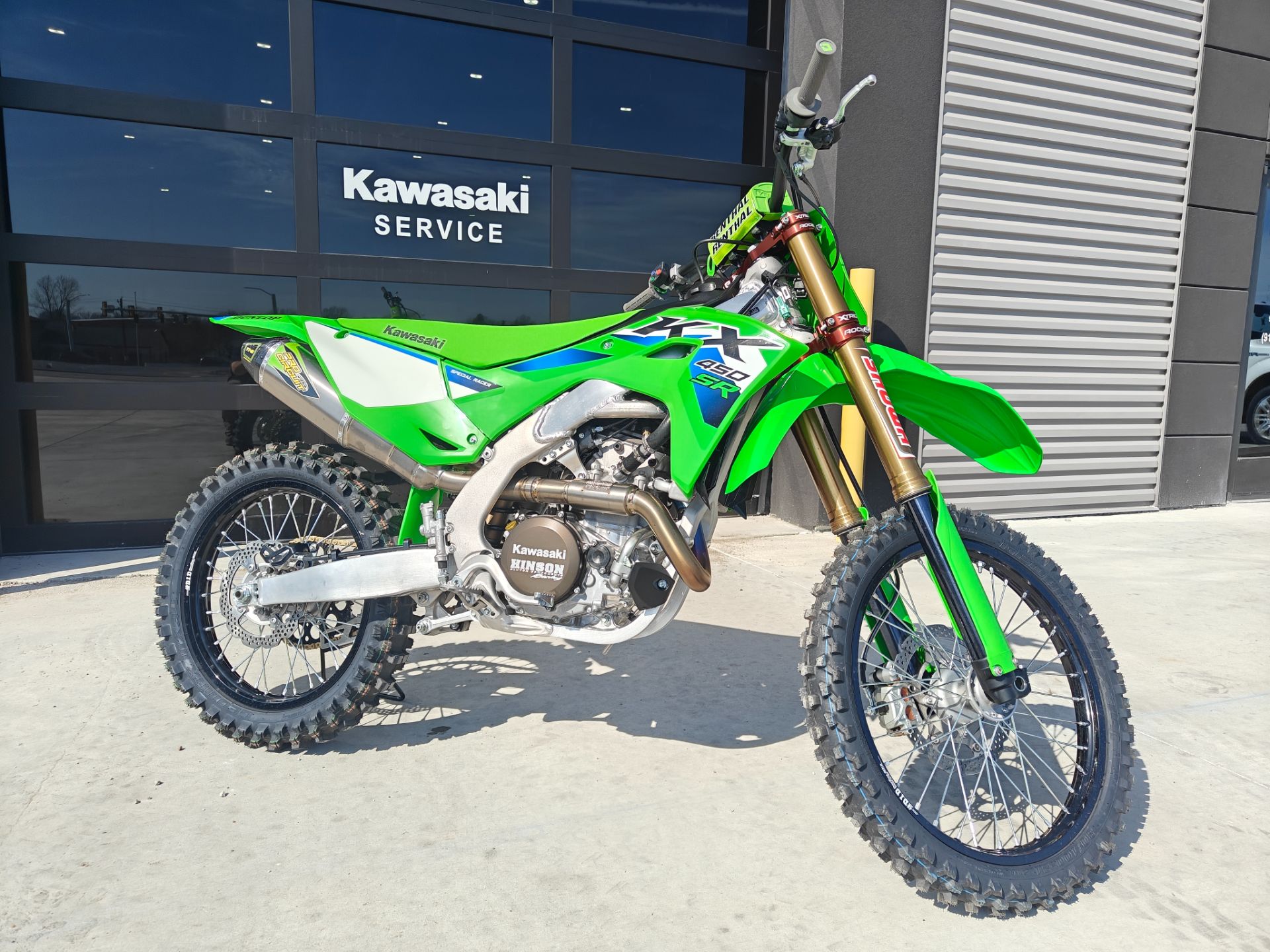 2026 Lime Green Kawasaki KX™450SR in Claremore, OK | New