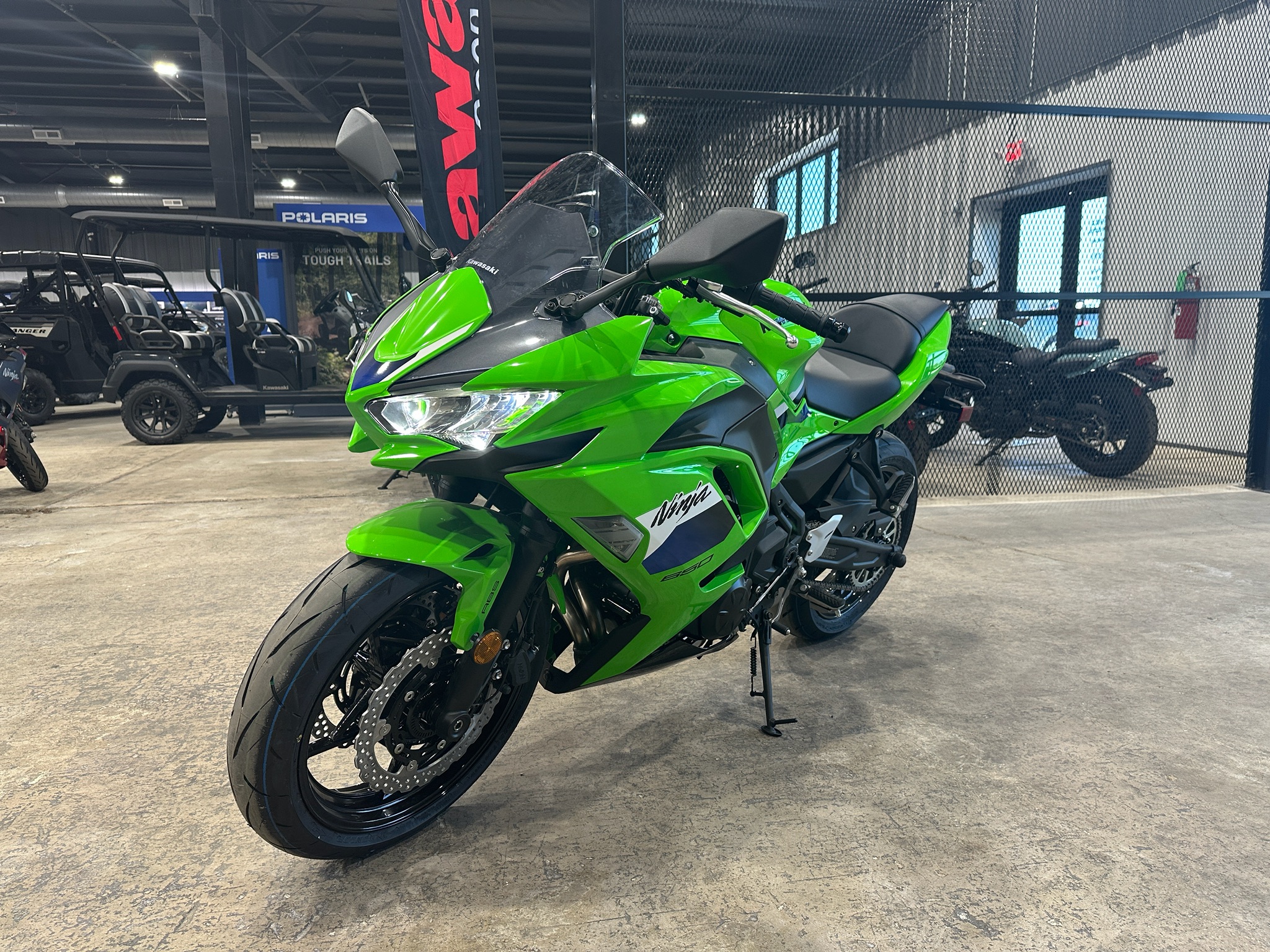 2026 Lime Green Kawasaki Ninja® 650 ABS in Claremore, OK | New