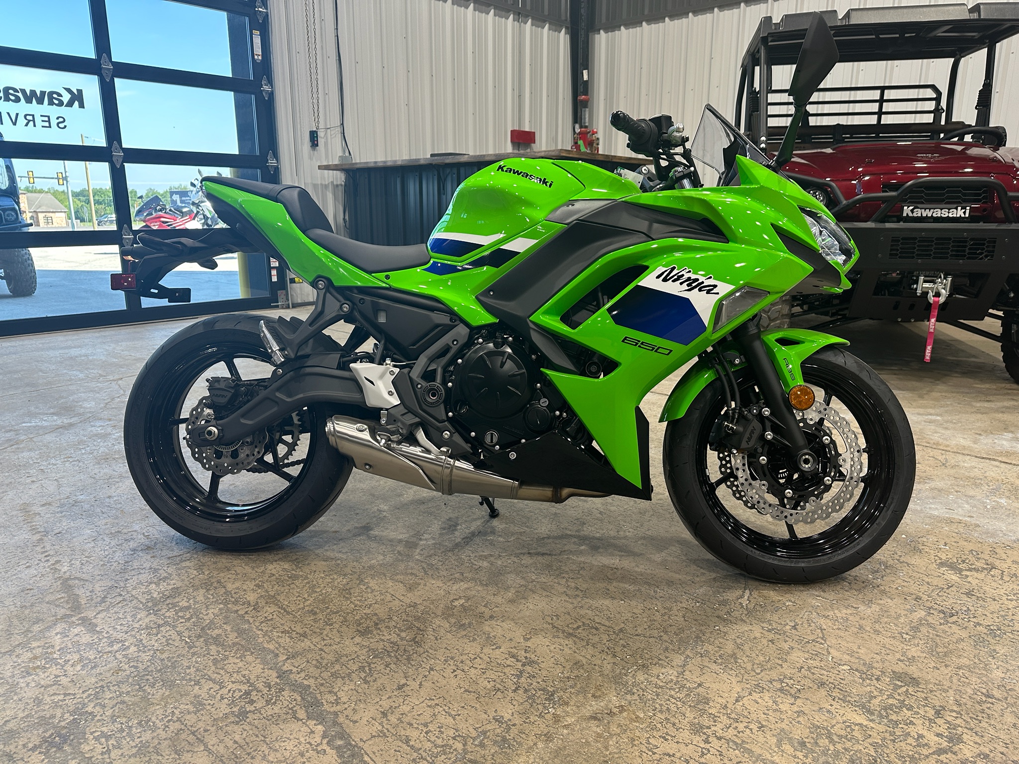 2026 Lime Green Kawasaki Ninja® 650 ABS in Claremore, OK | New