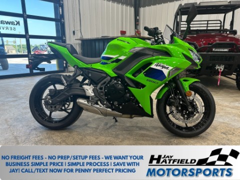 2026 Lime Green Kawasaki Ninja® 650 ABS in Claremore, OK | New